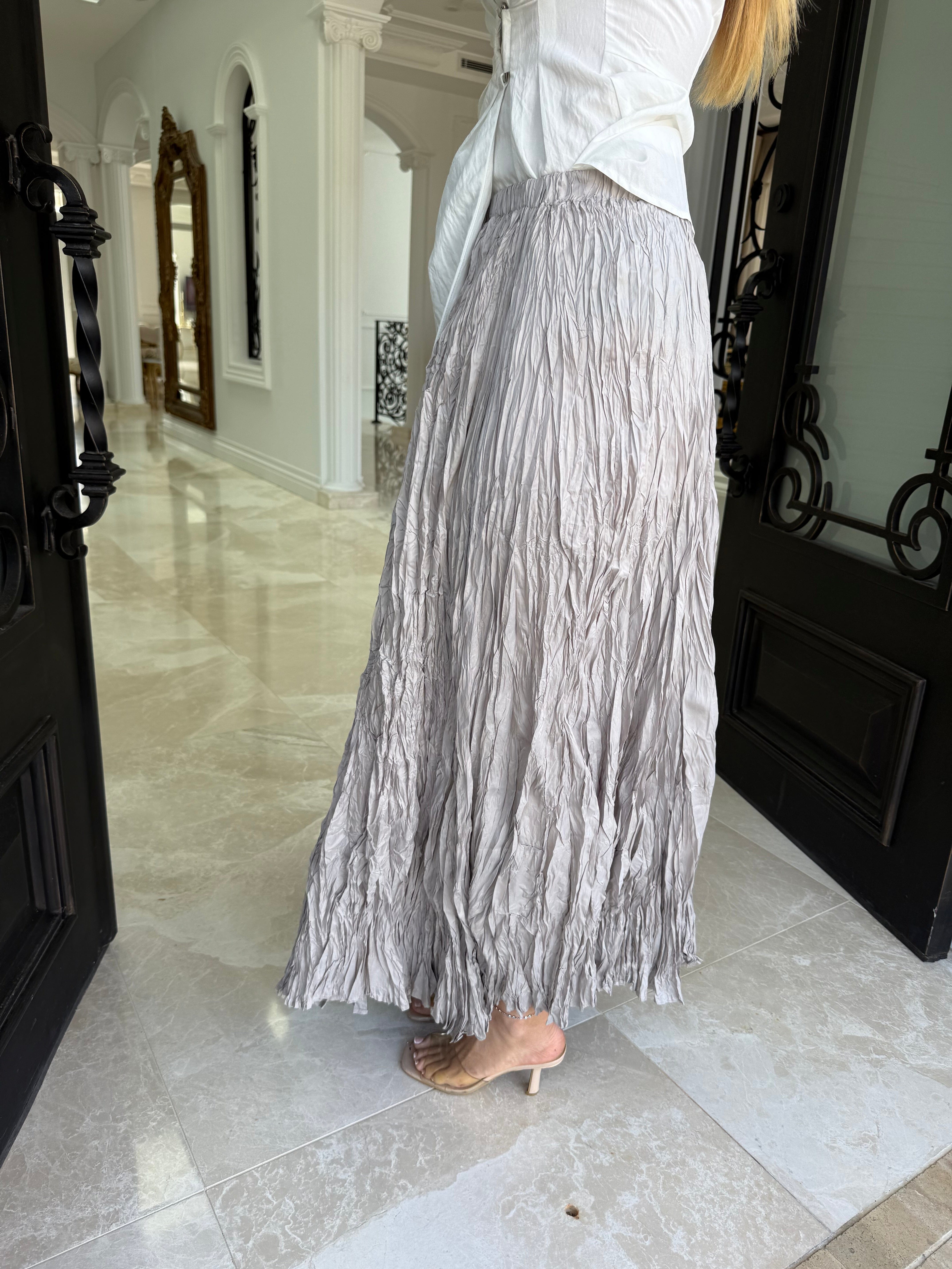 Layali Crinkle Skirt