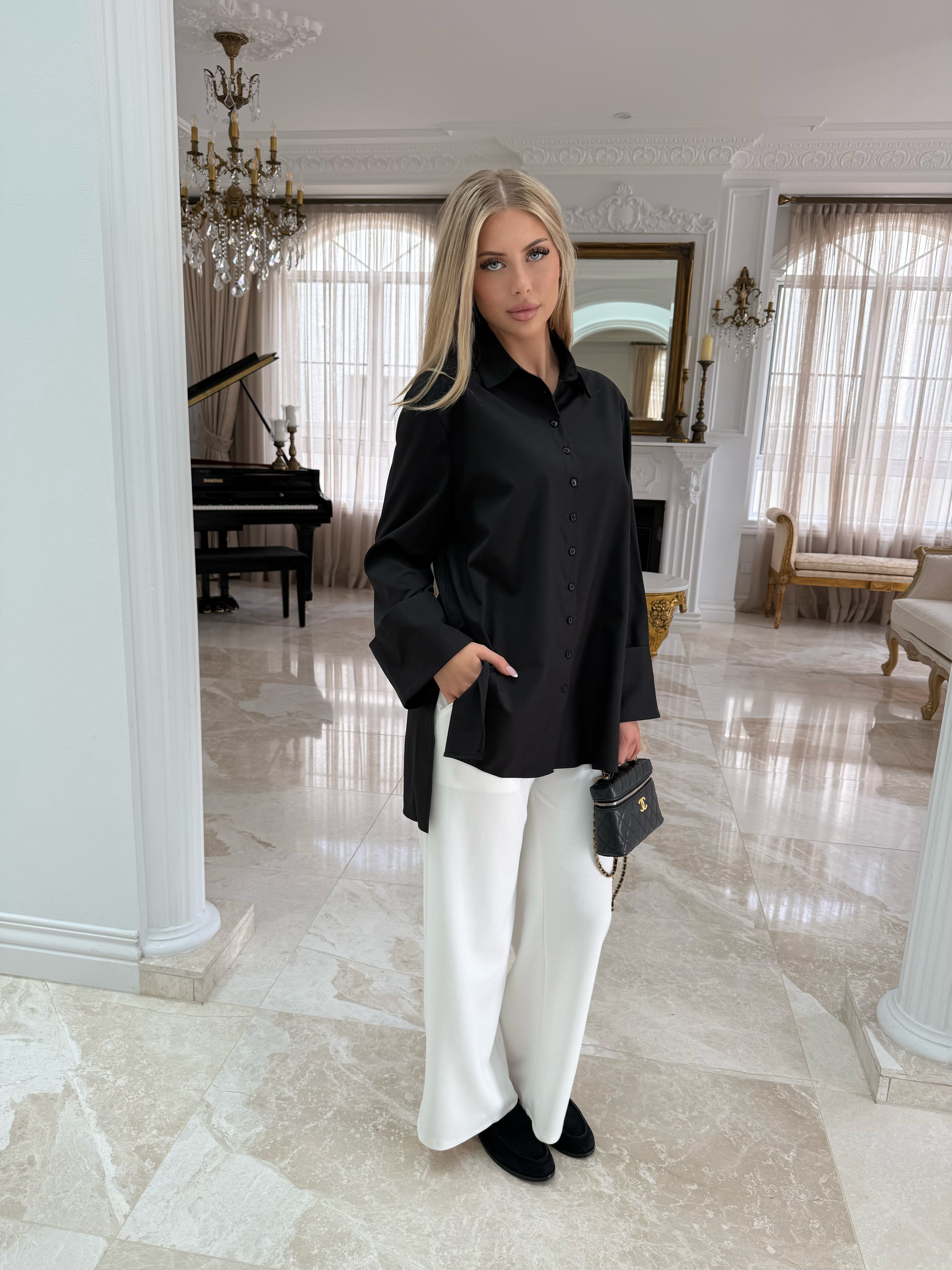 Staple Button Blouse