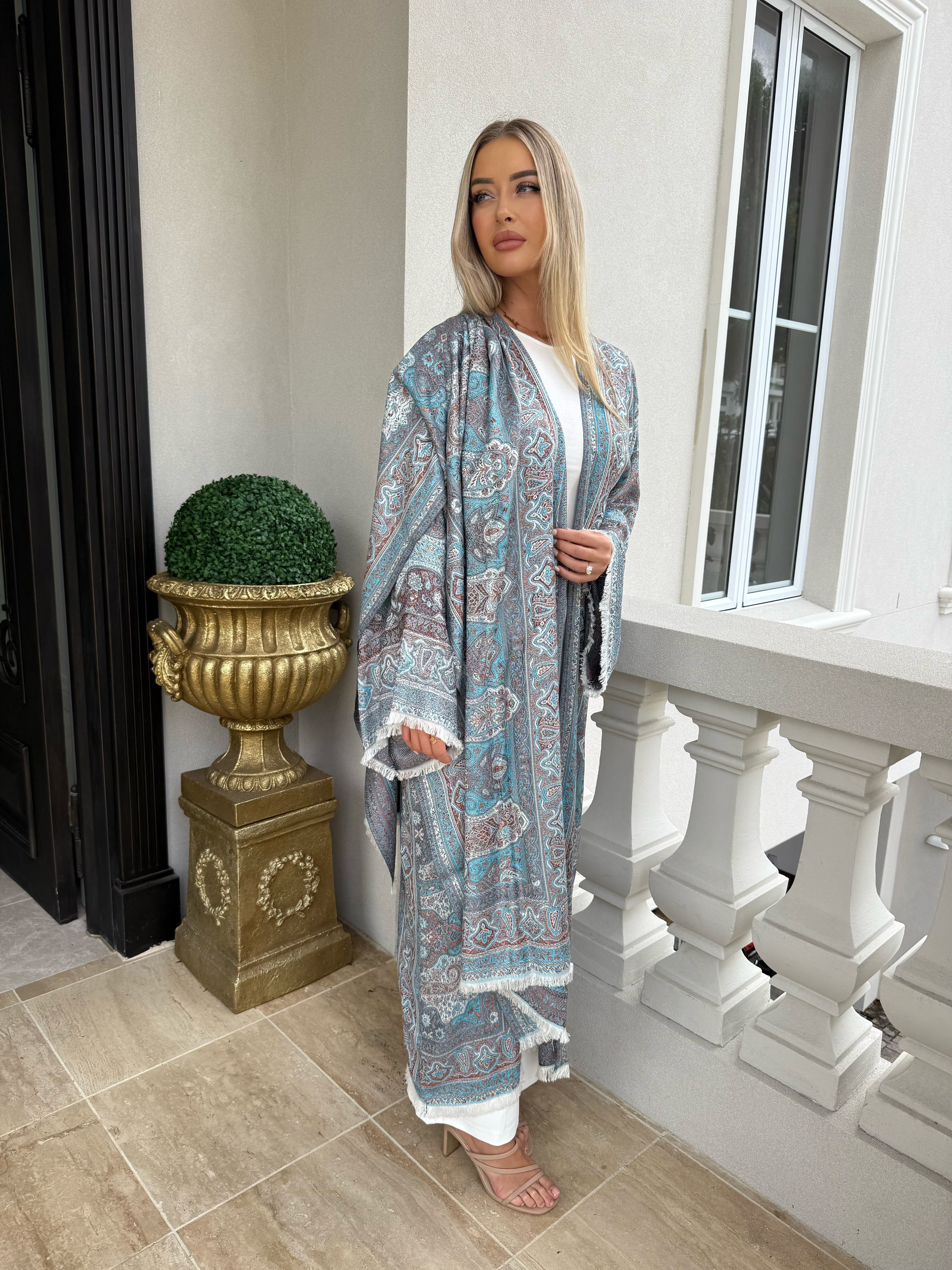 Blue Pashmina