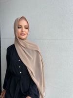 Bronze Chiffon Hijab Set