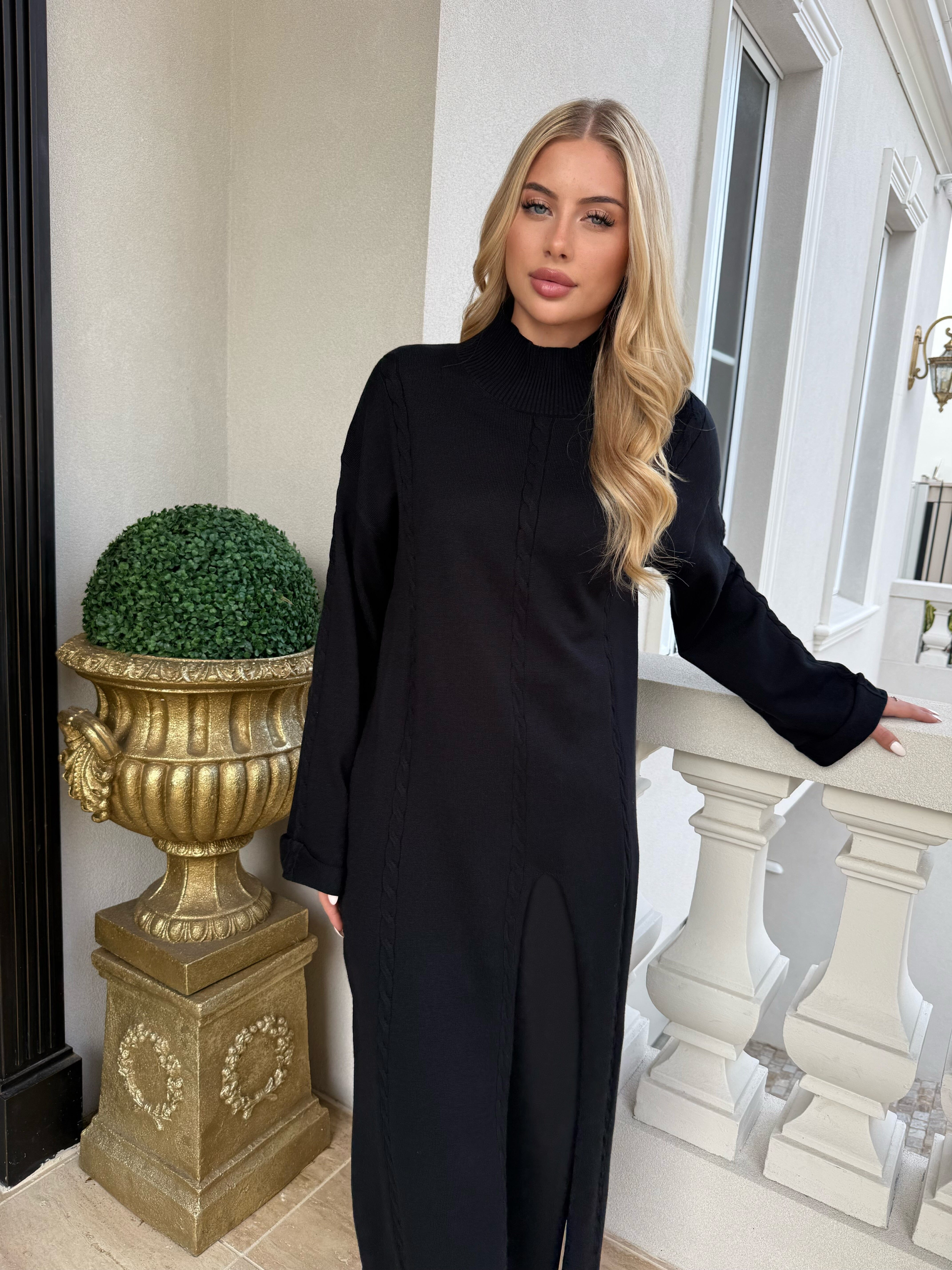 Braided Split Tunic