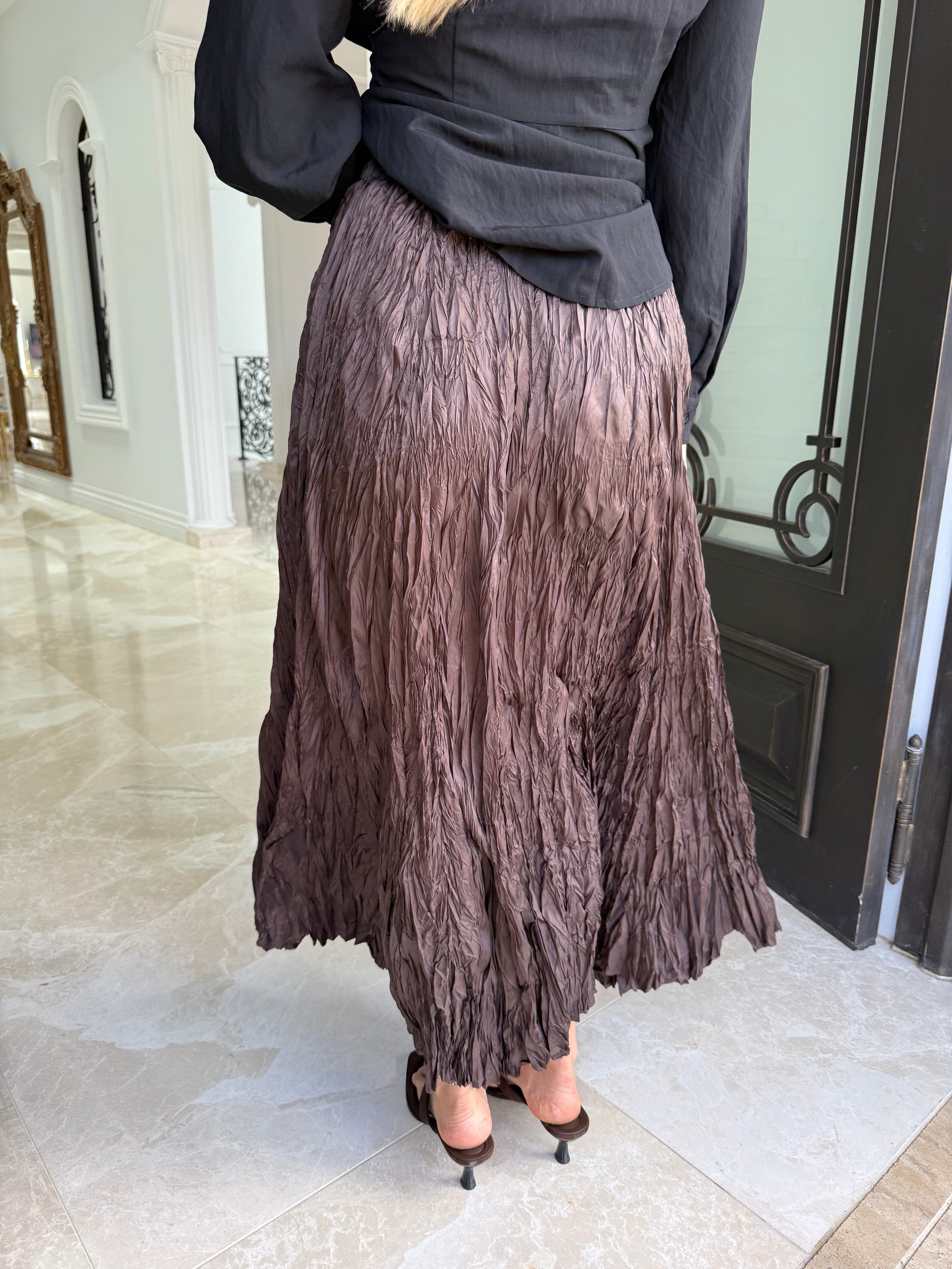 Layali Crinkle Skirt