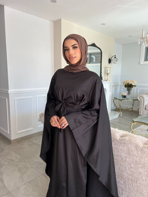 Batwing Satin Kaftan