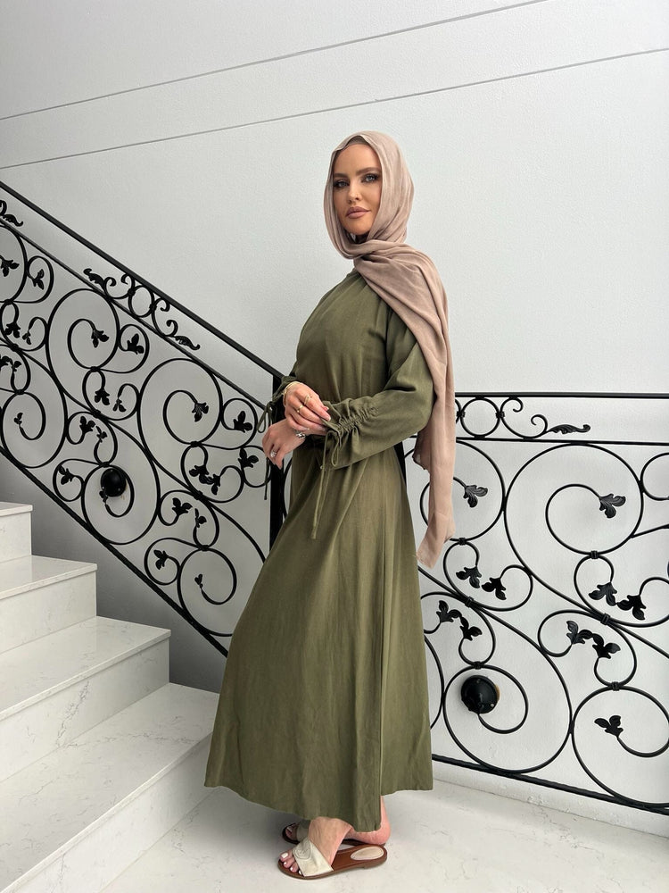 Demah Linen Dress