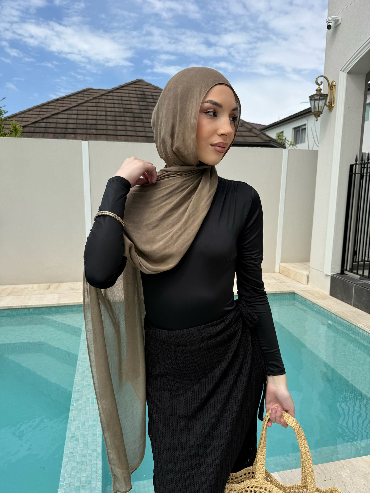 Crochet Plain Wrap Sarong
