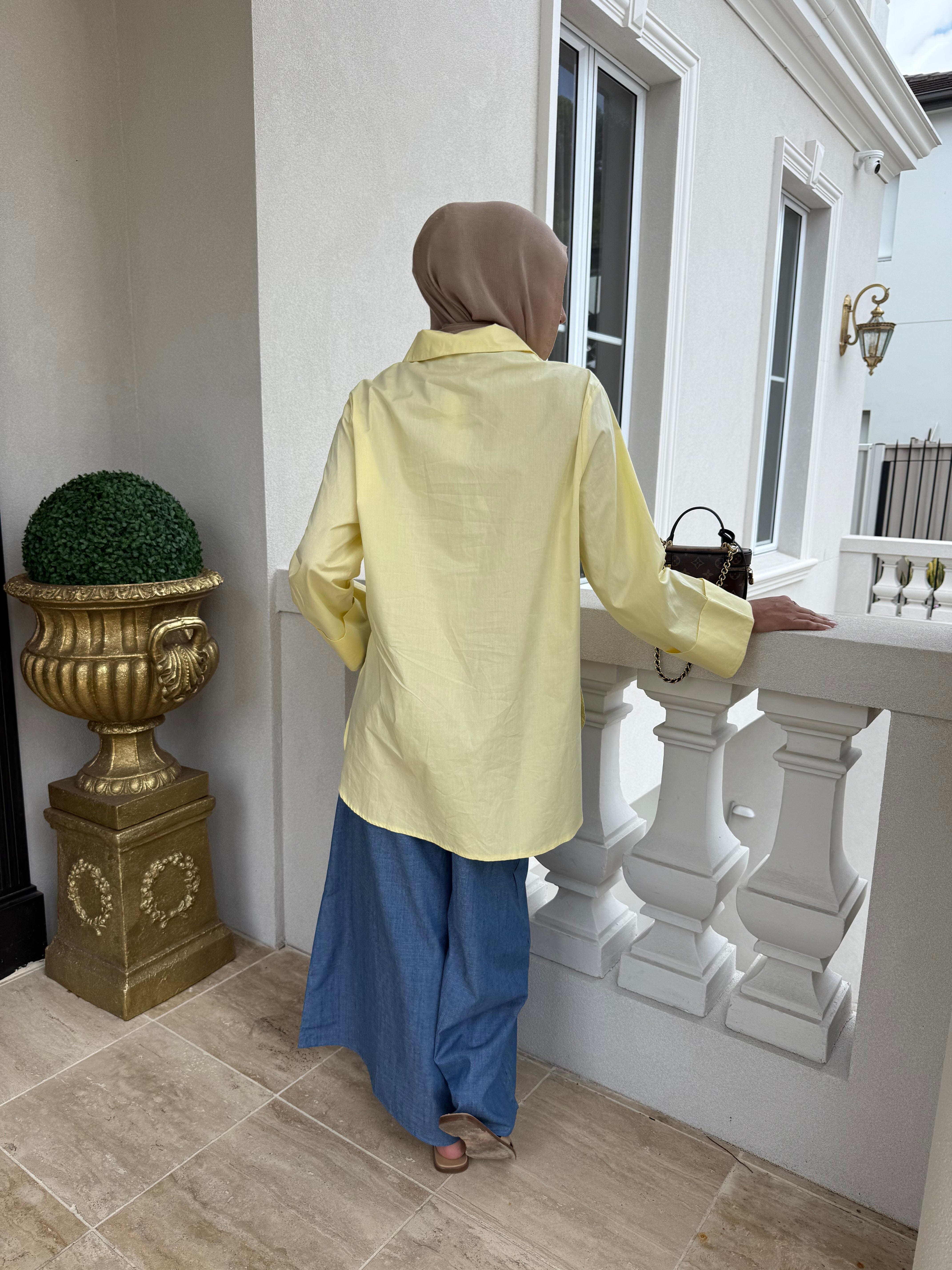 Oversized Cotton Shirt