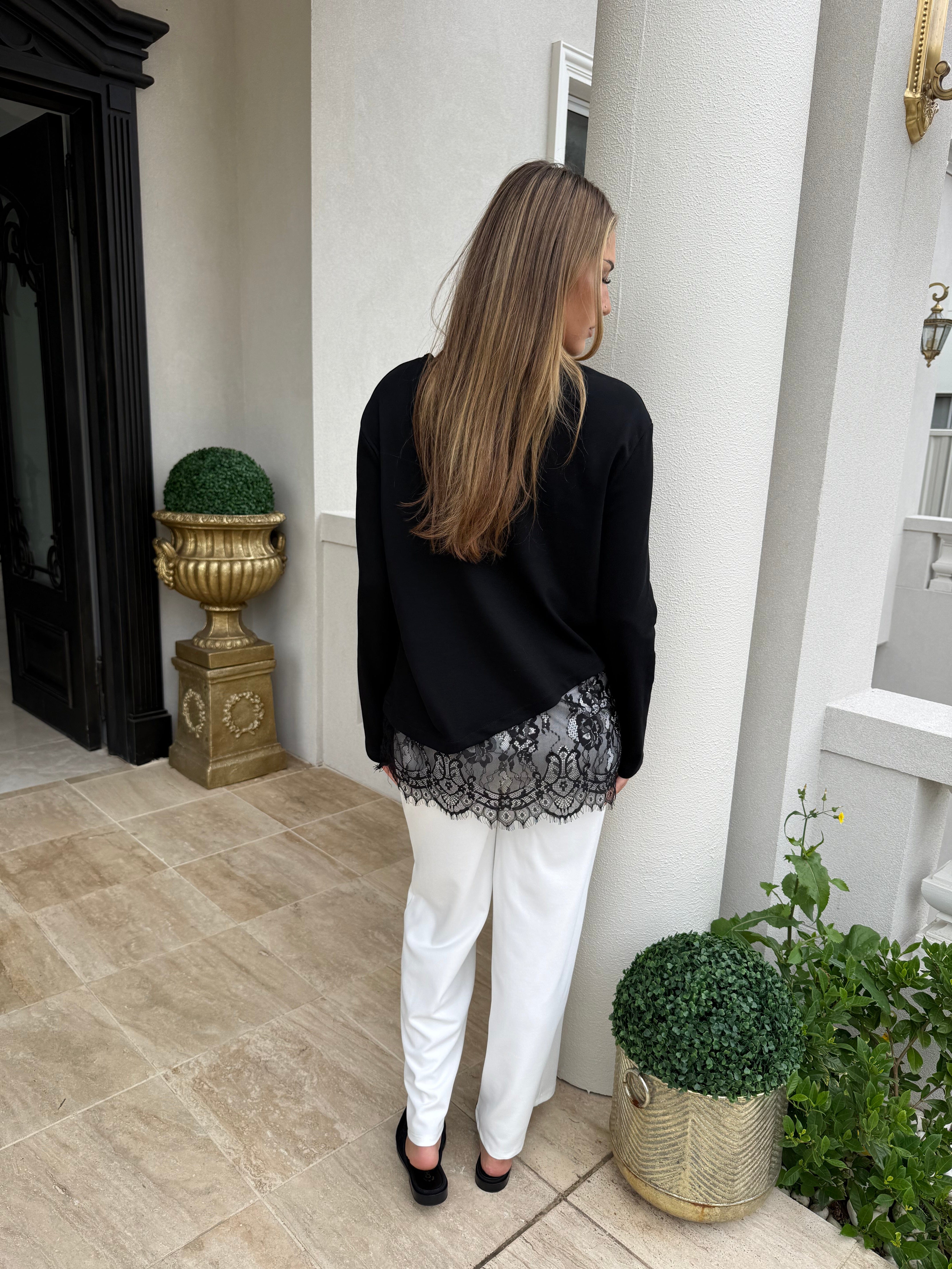 Lace Sports Top