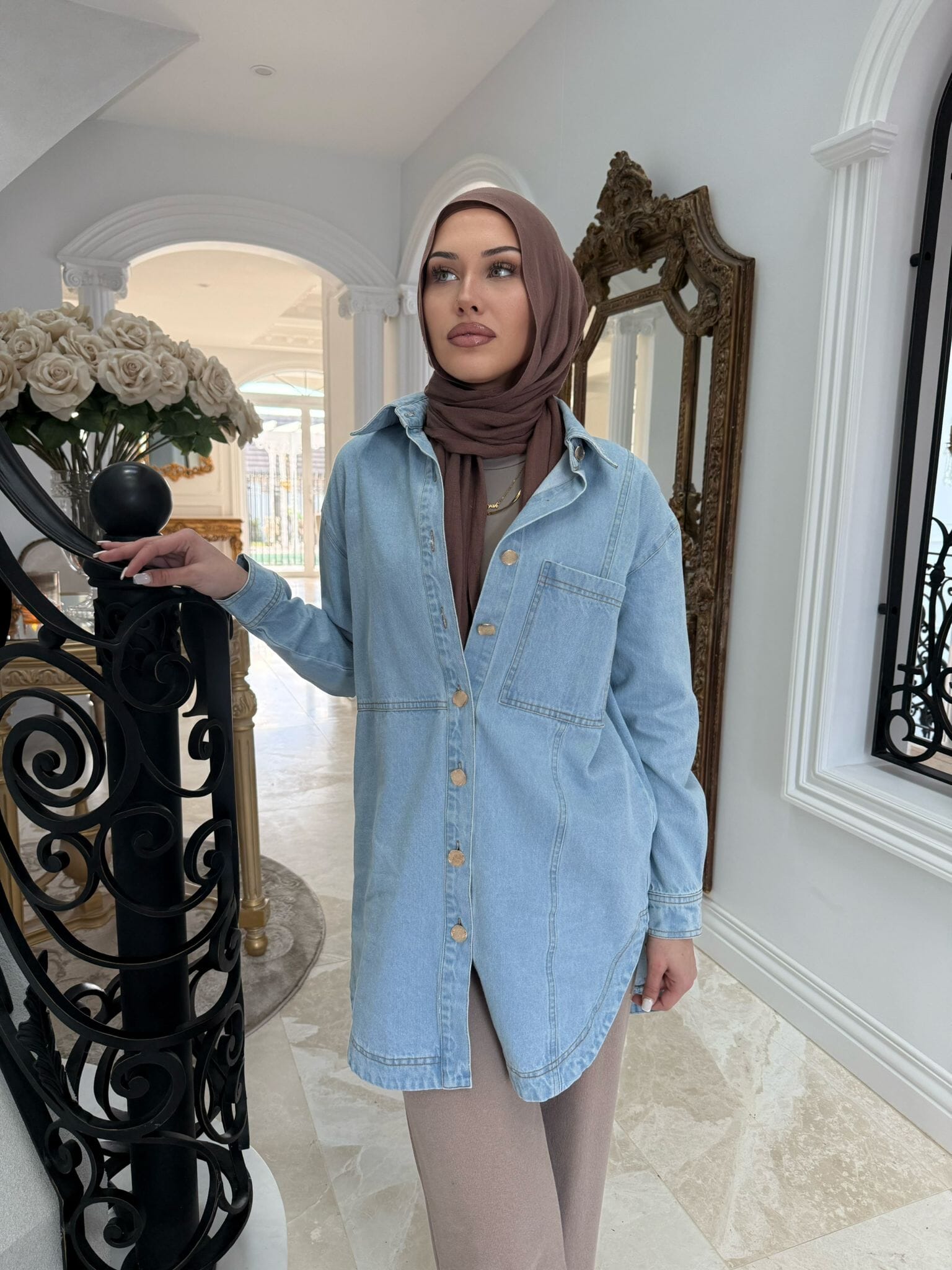 Denim Shacket