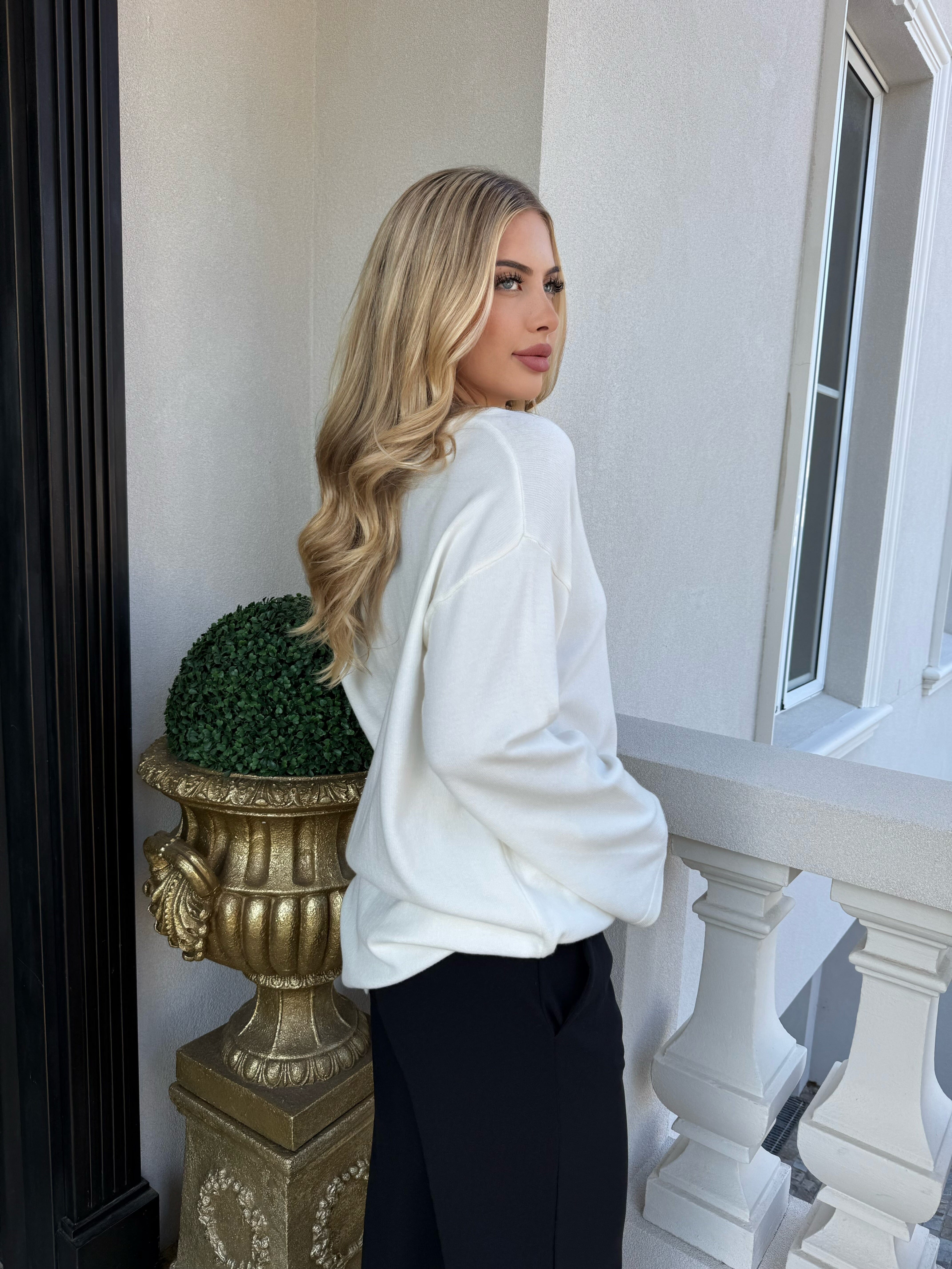 Crew Neck Soft Jumper