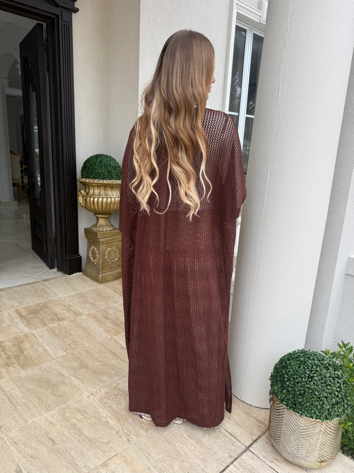 Net Crochet Kimono