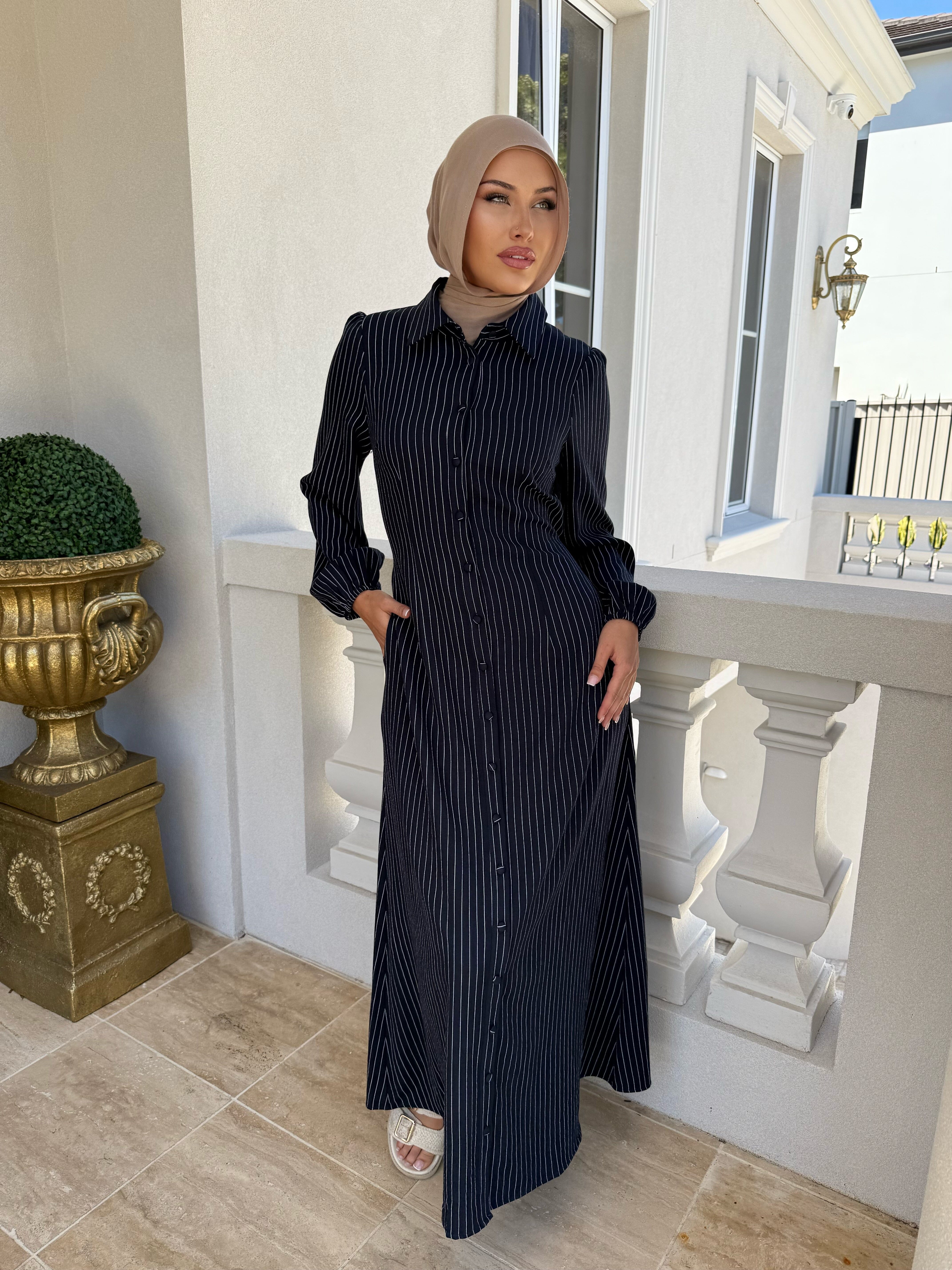 Stripe Dress/ Shirt