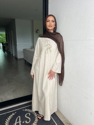 Bow Kaftan Abaya