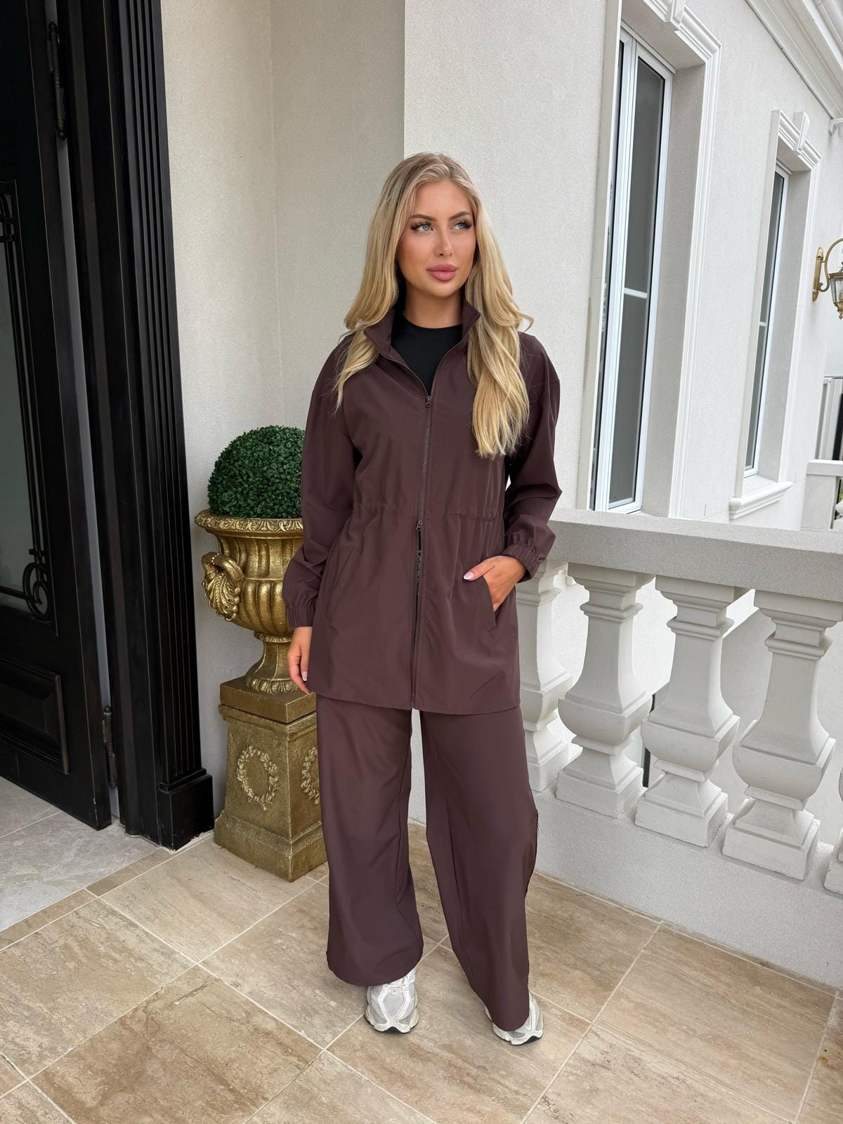 Oversized Zip Jacket