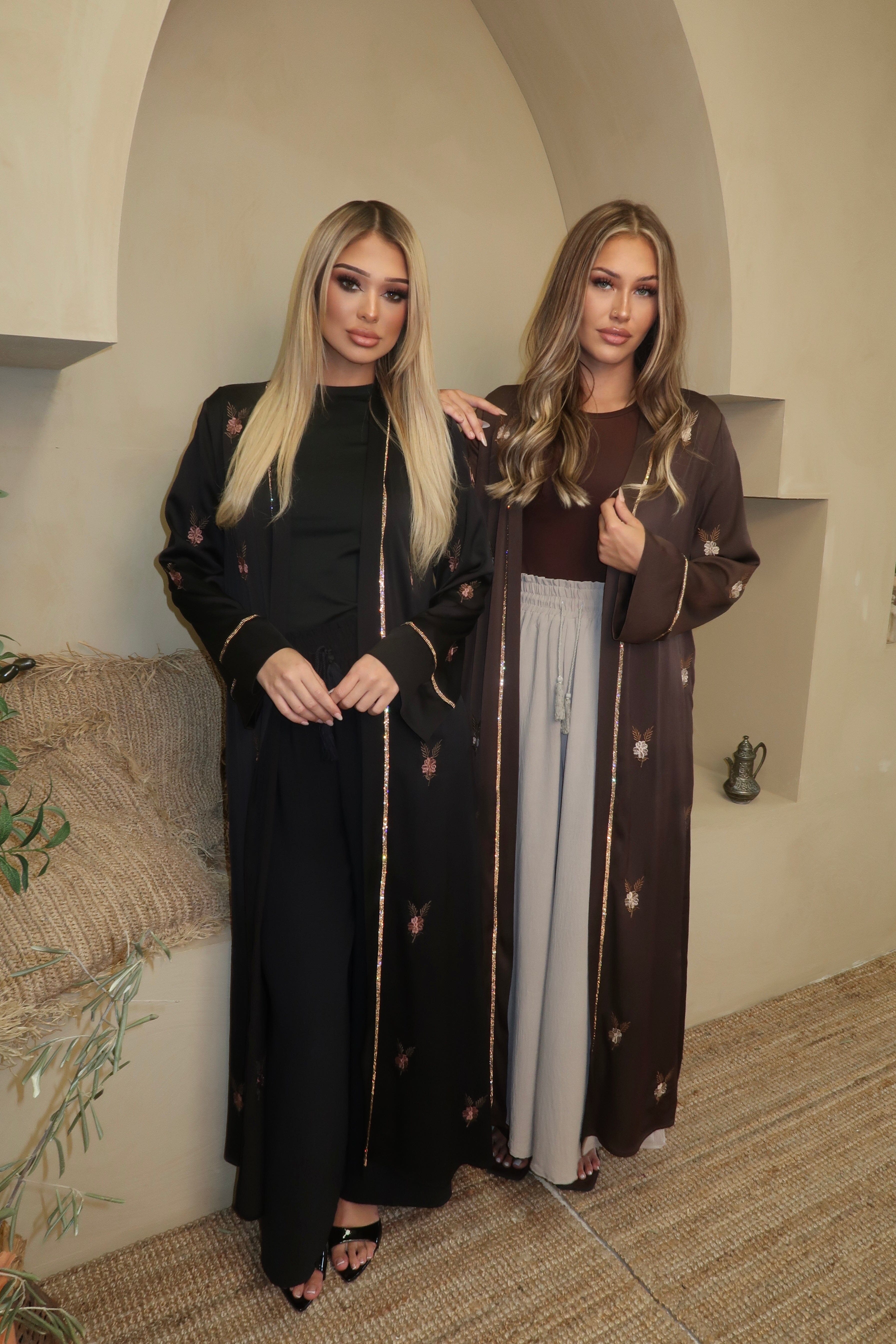 Layali Embroidered Abaya