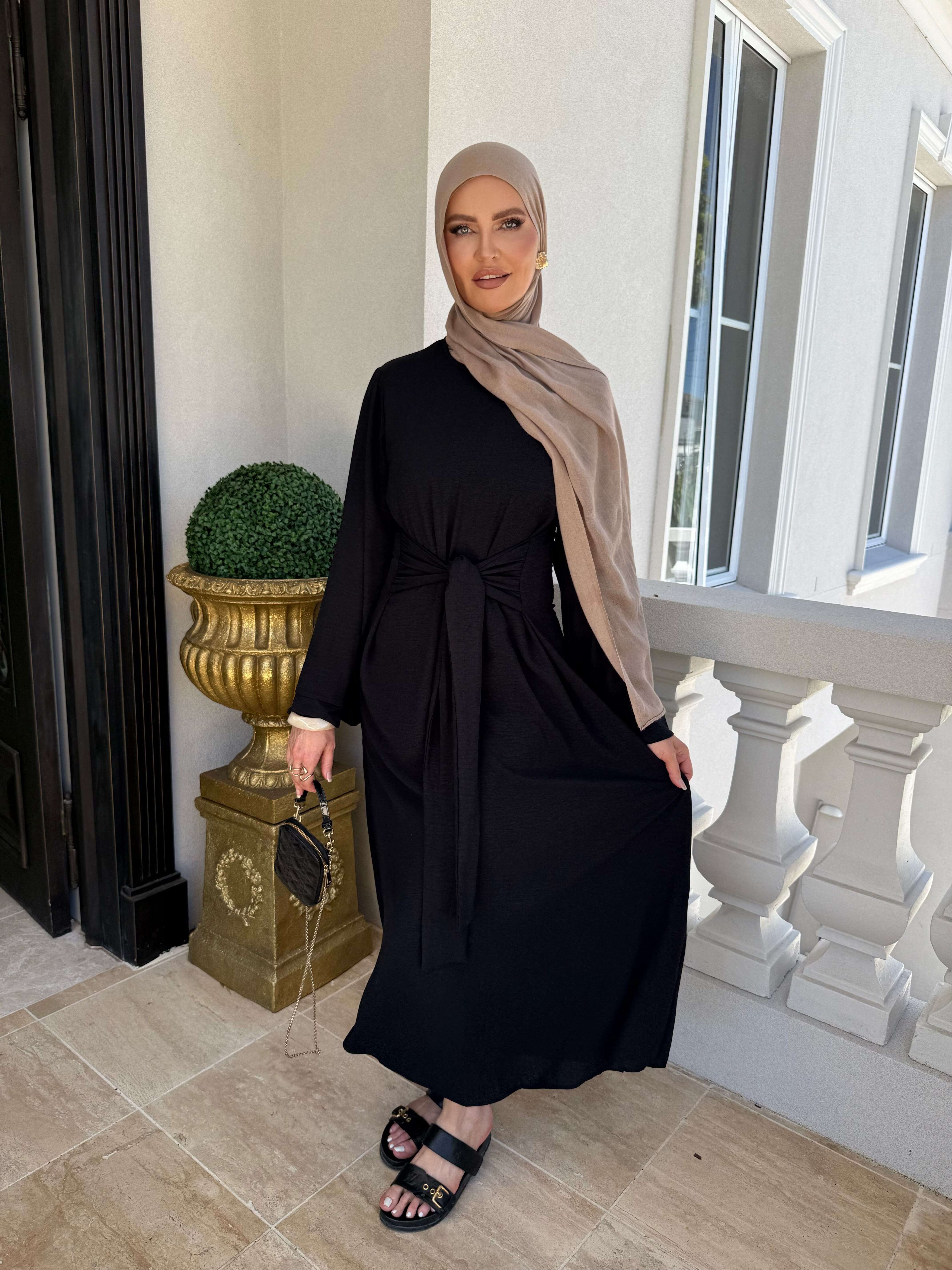 Tie Bow Maxi Dress