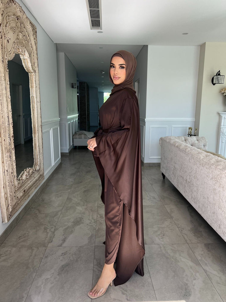 Batwing Satin Kaftan