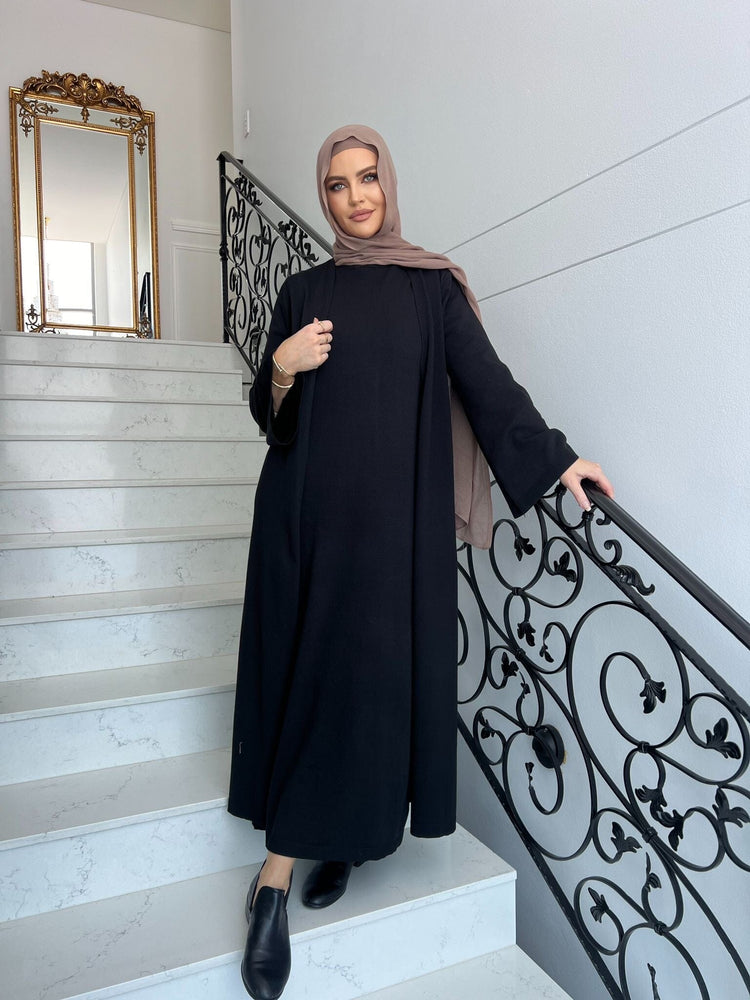 Knit Abaya Set