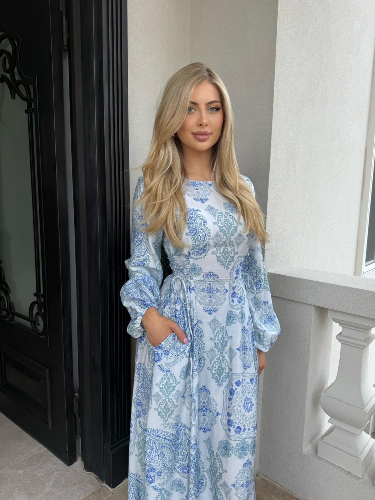 Hafia Tie Dress