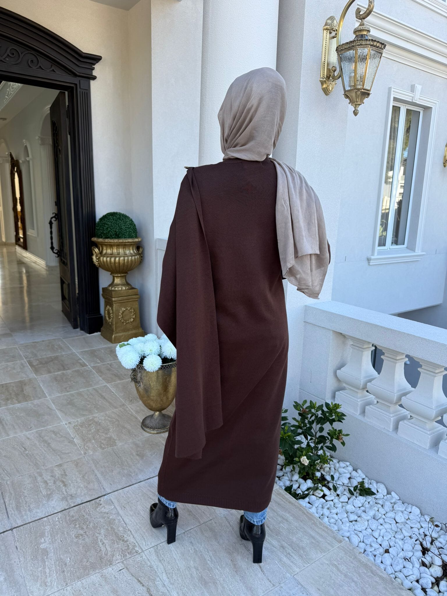 Shawl Knit Cardigan