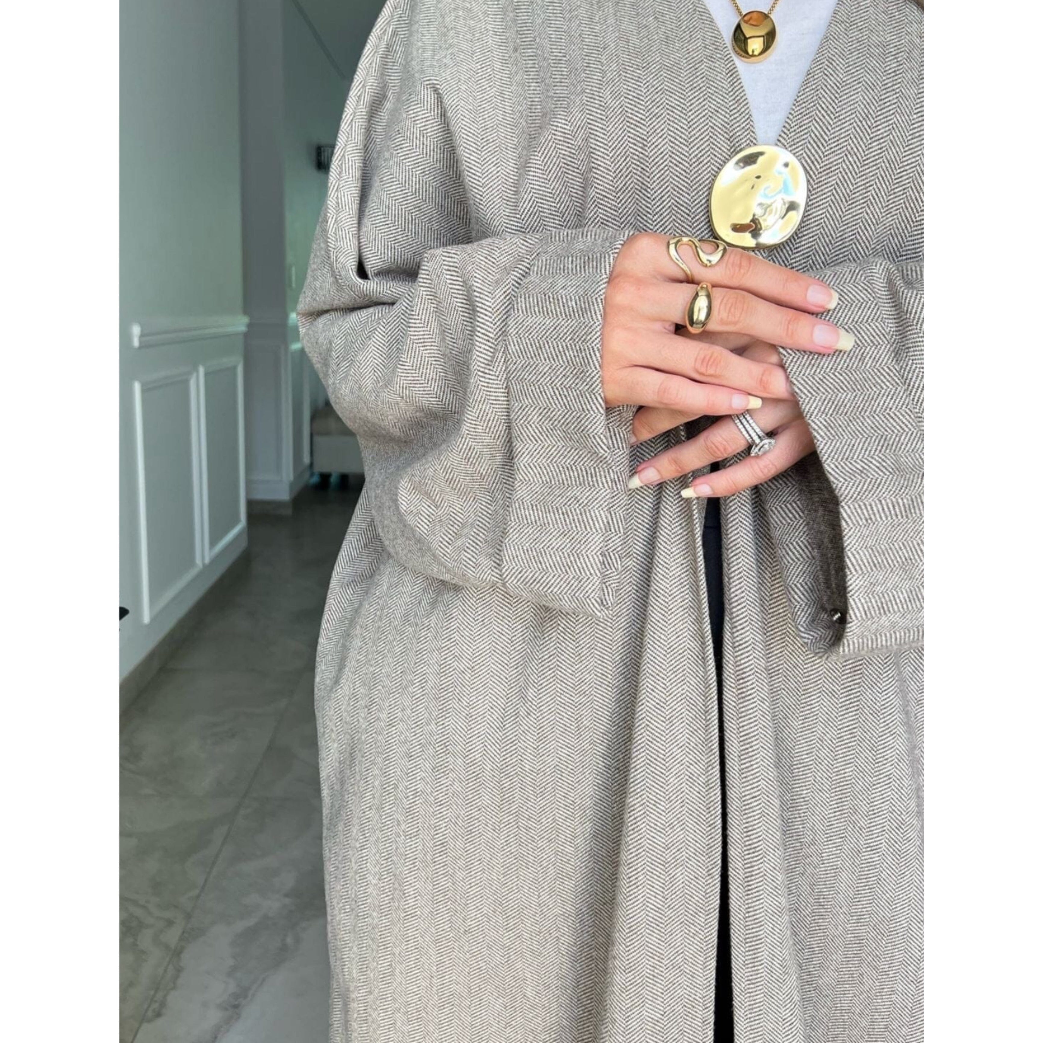 Textured Abaya kimono