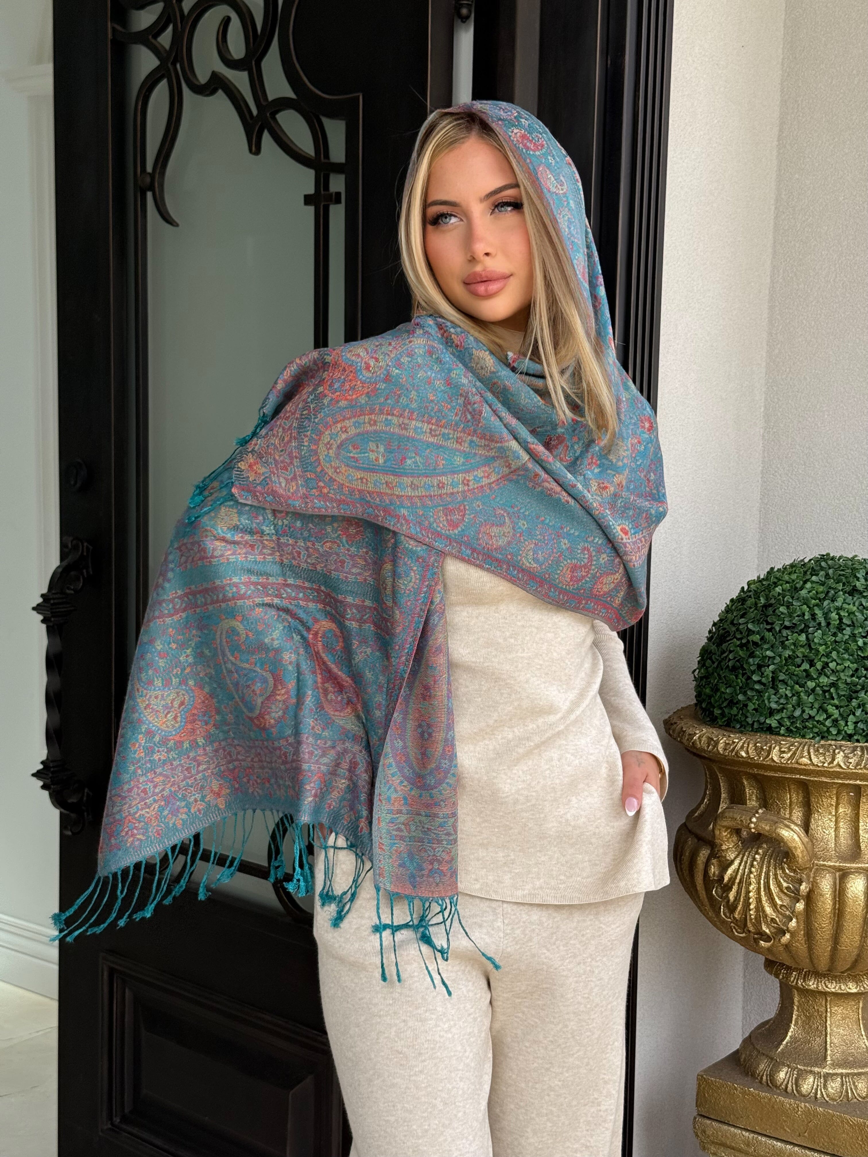 Layali Pashmina Shawl