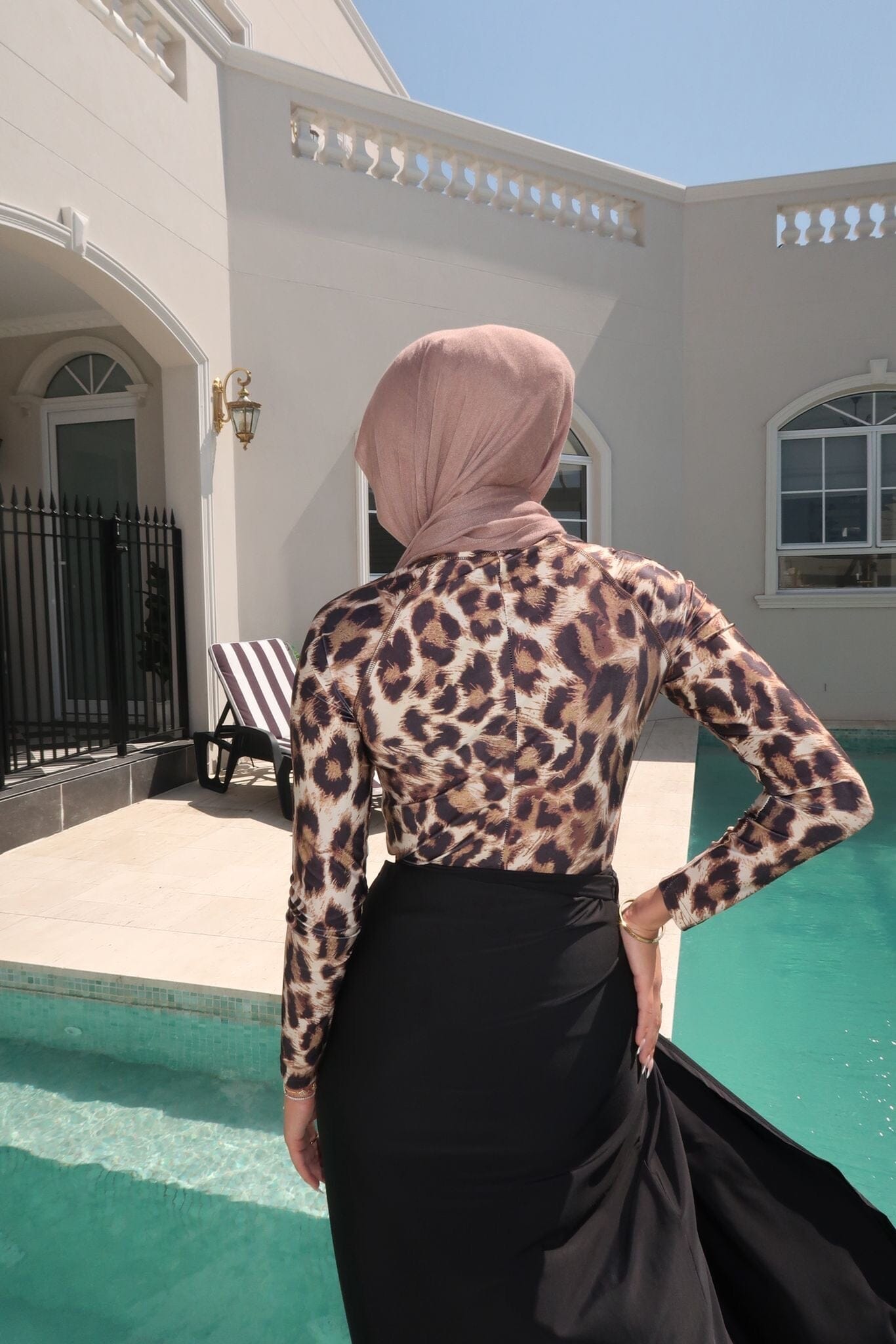 Leopard Swim Body Suite