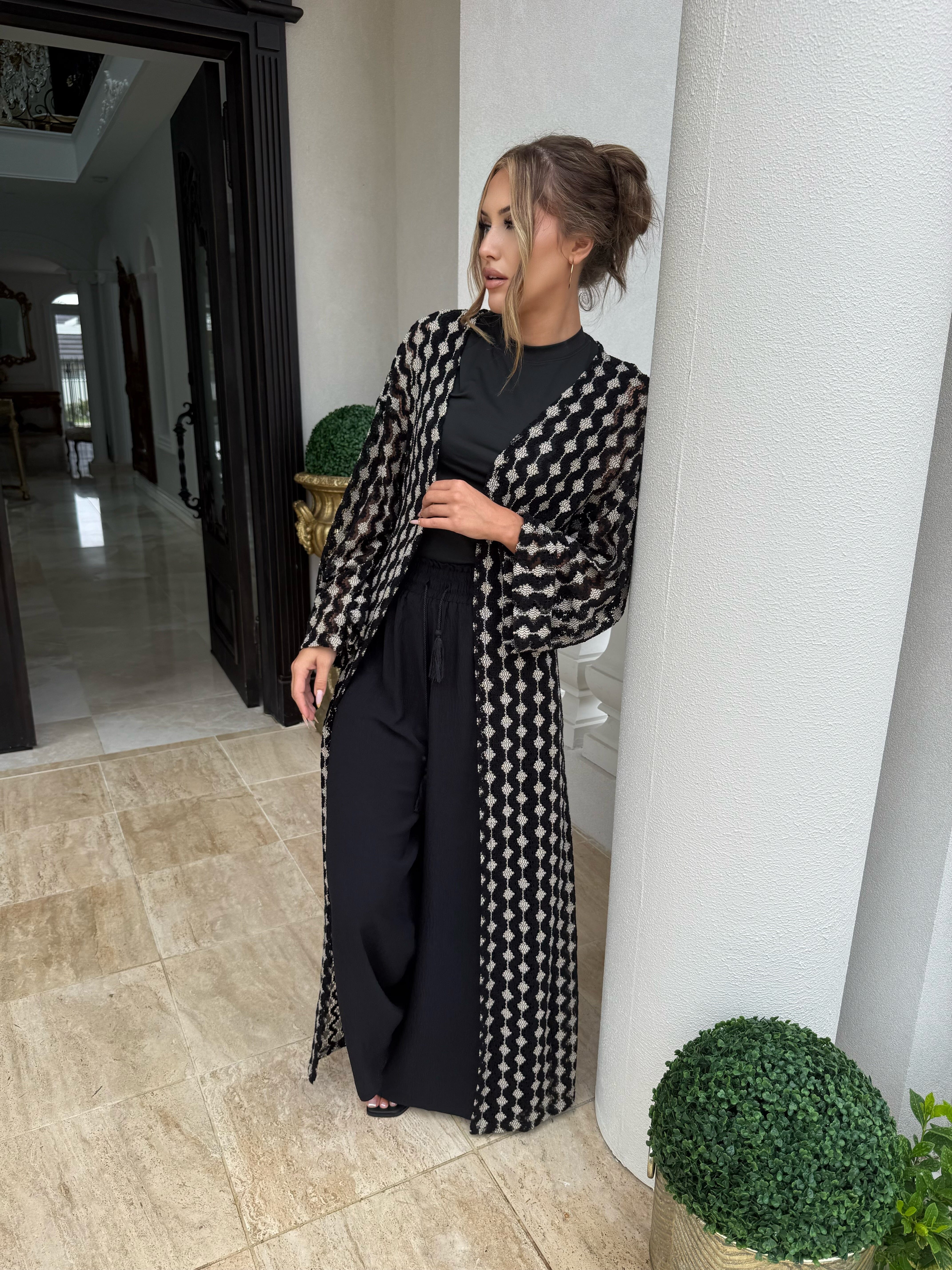 Manal Crochet Caridgan