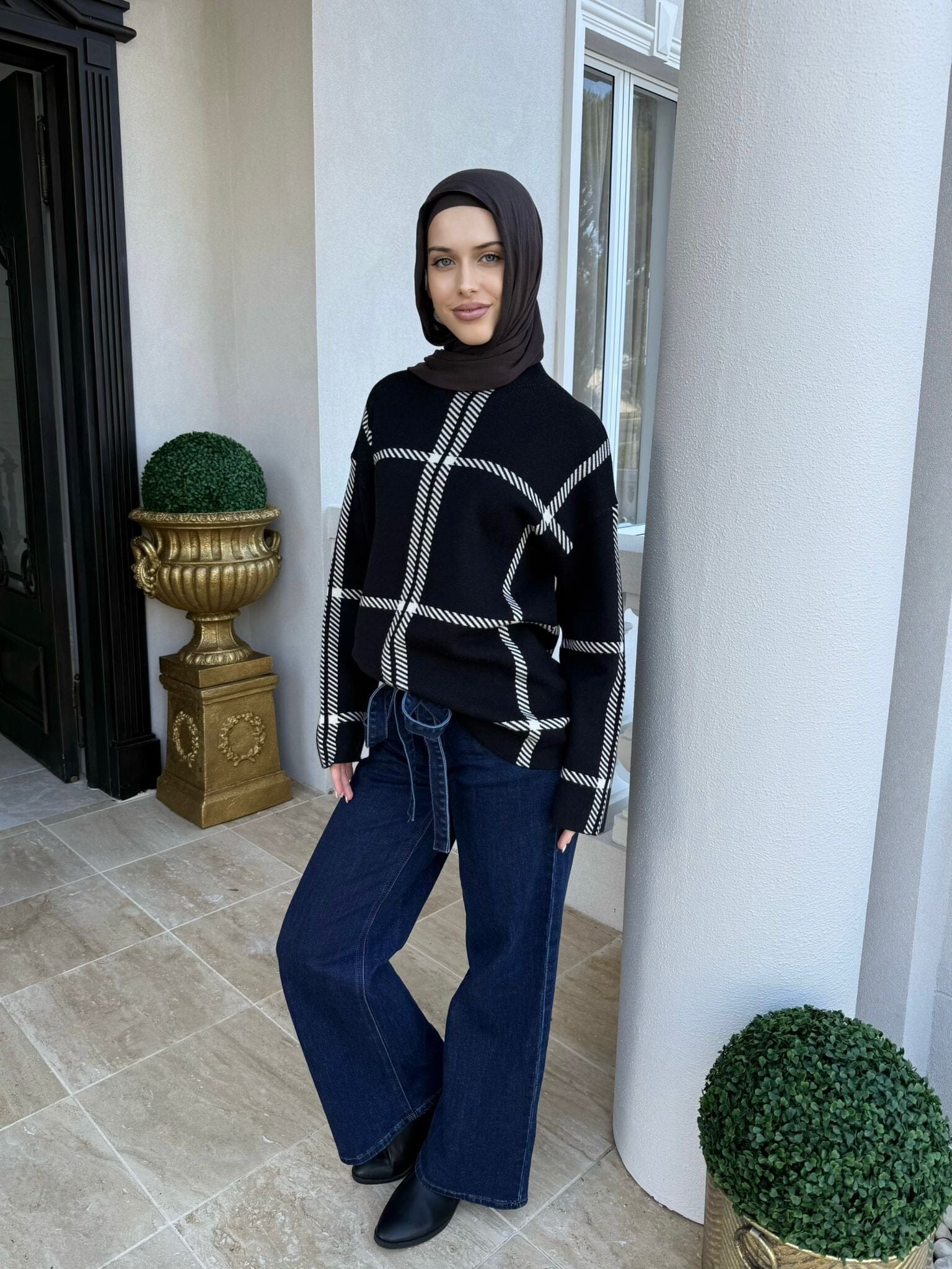 High Neck Sweater