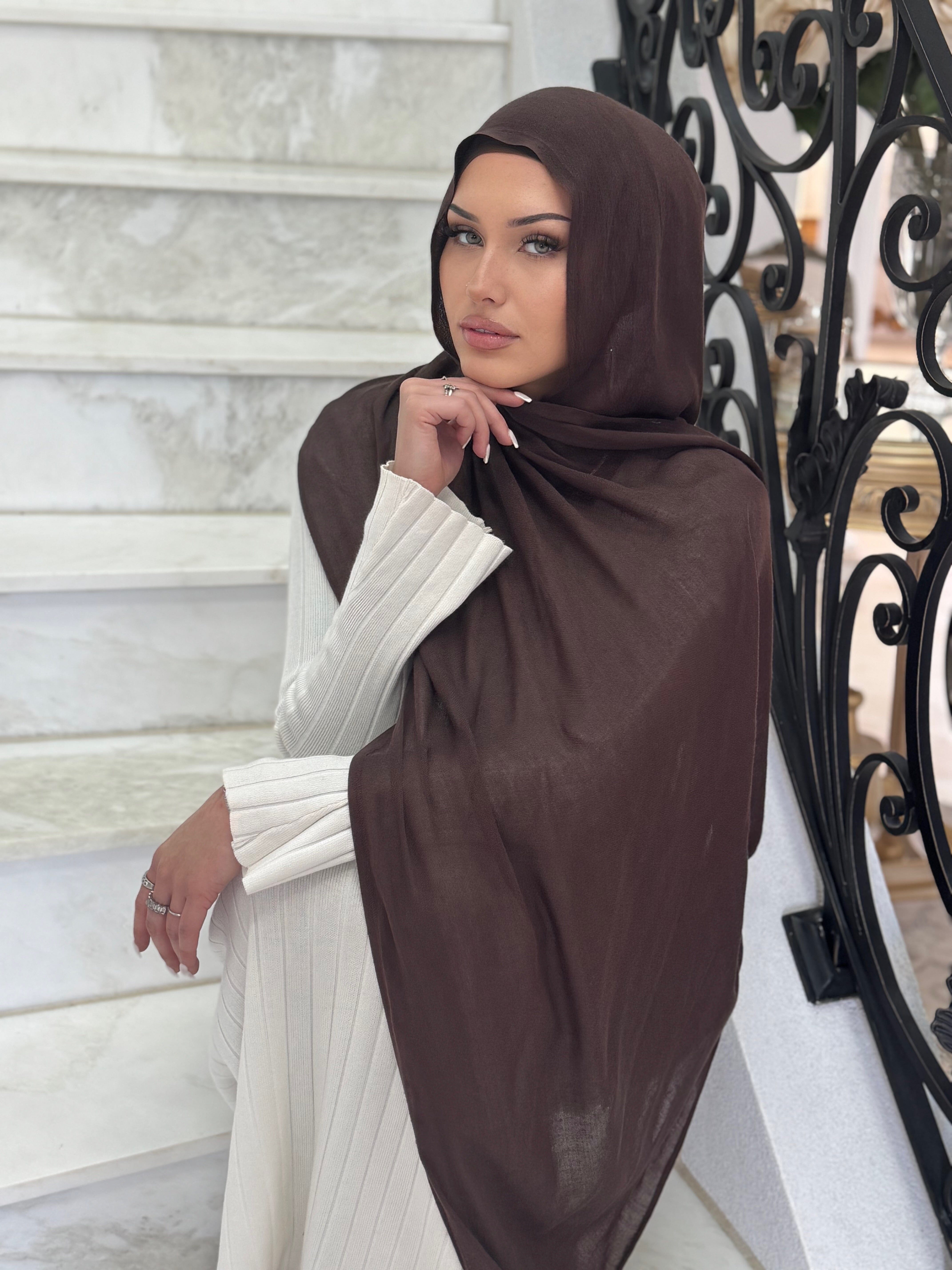 Burgandy Hijab Set