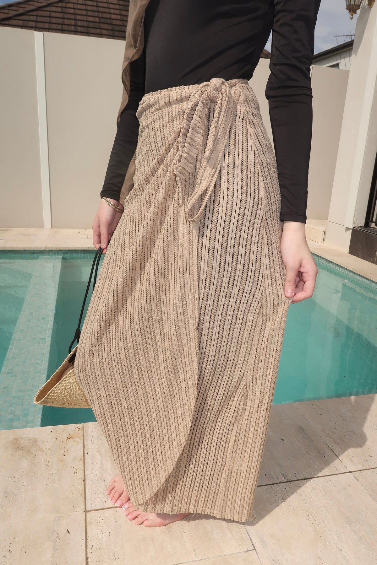 Crochet Plain Wrap Sarong