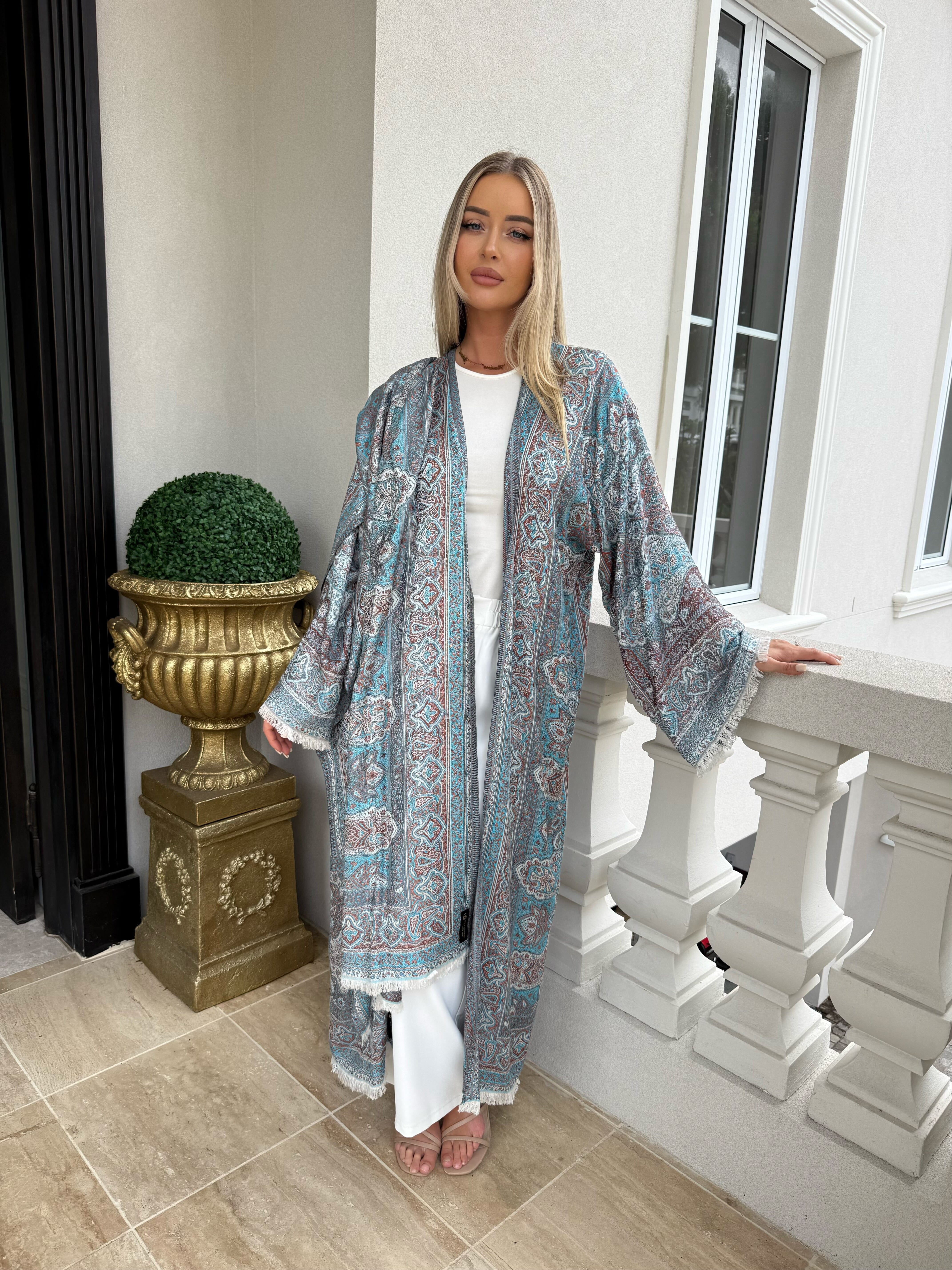 Blue Pashmina
