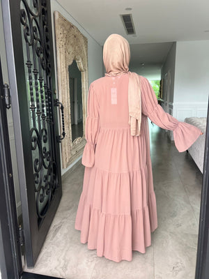 Chiffon Abaya Set