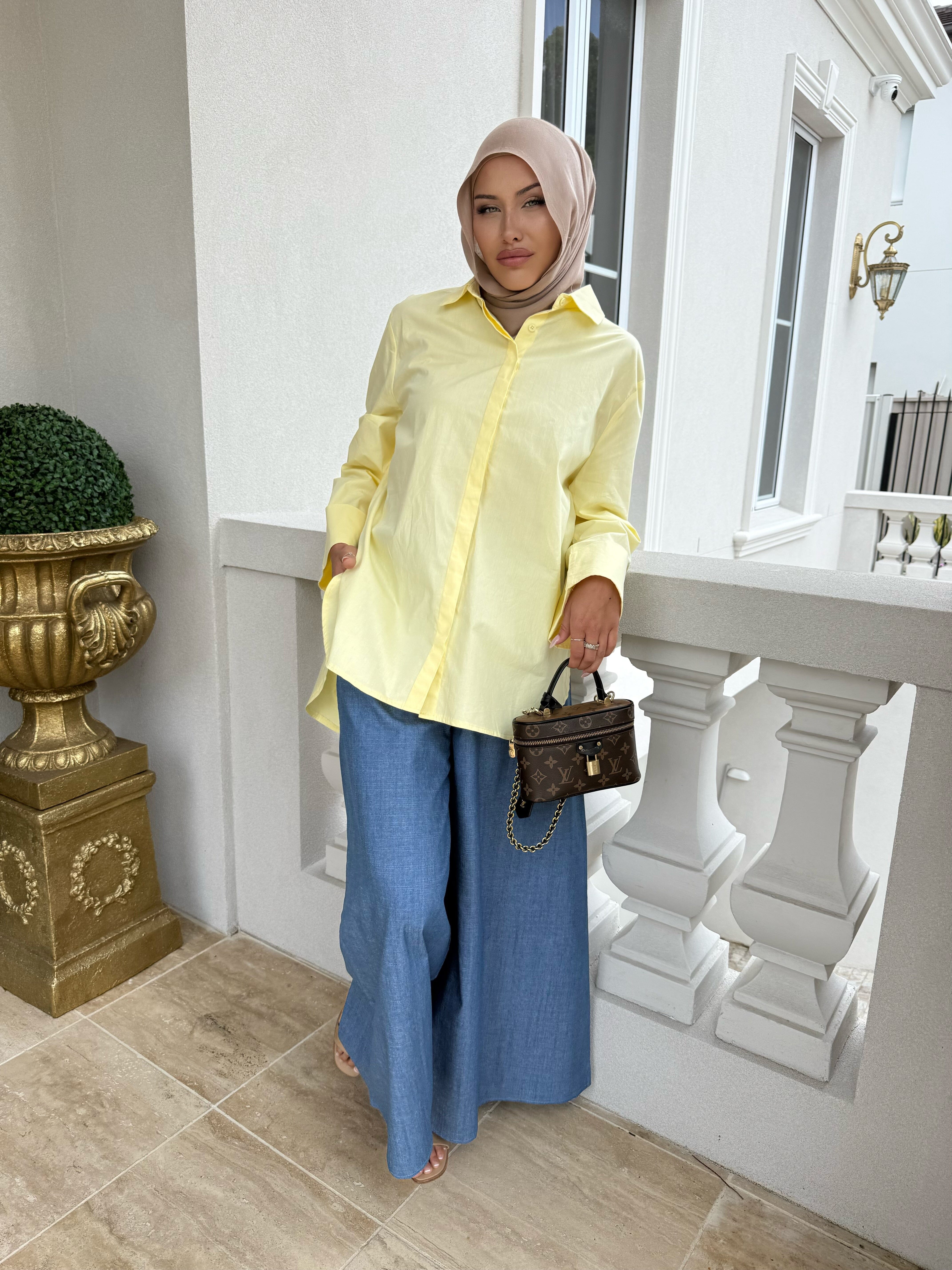 Oversized Cotton Shirt