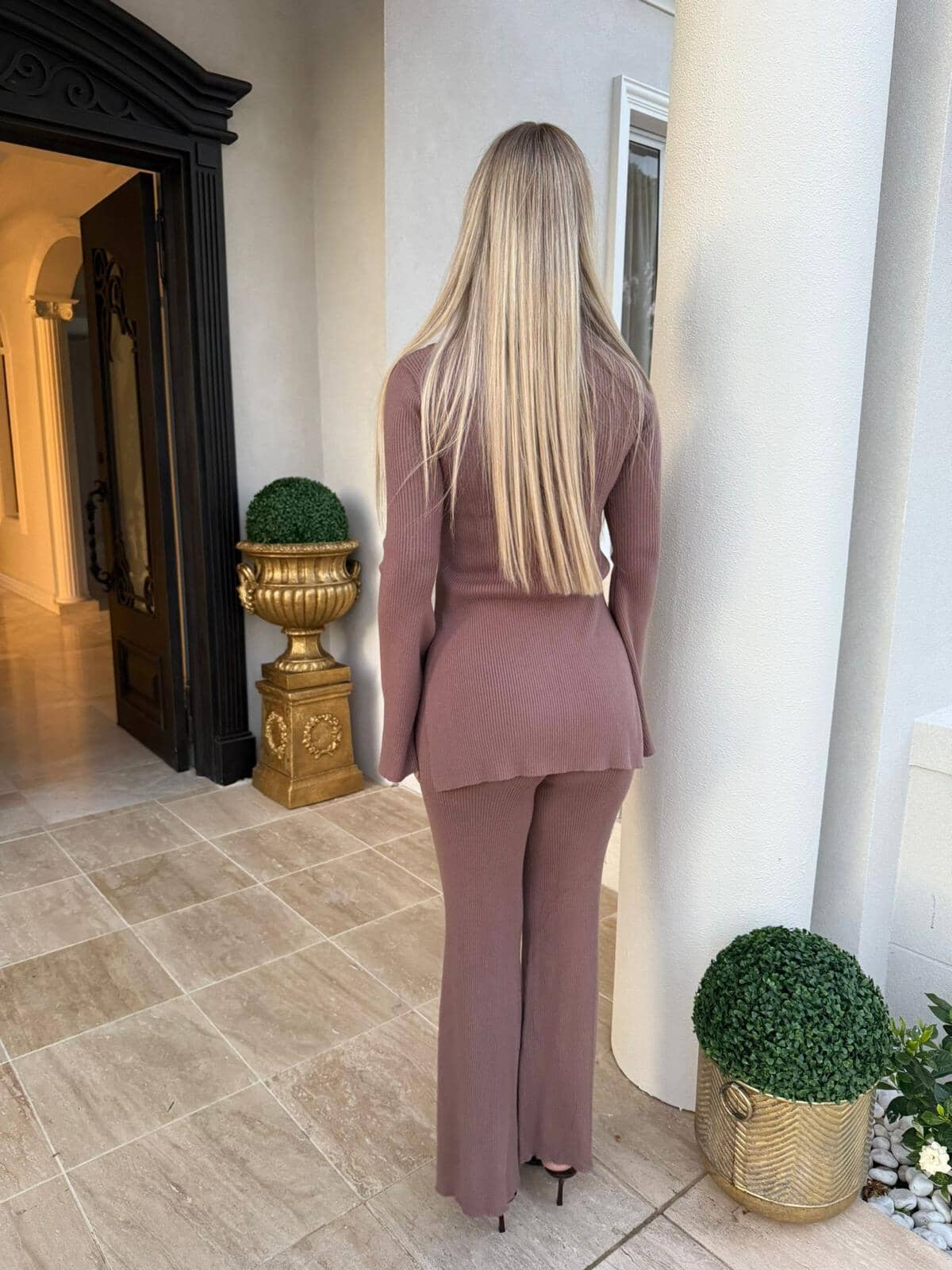 Belle Ribbed set