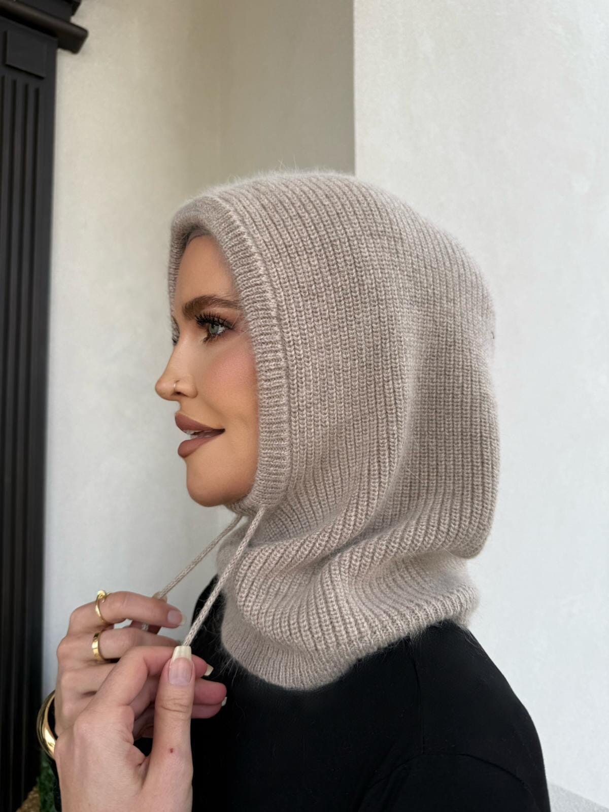 Knit balaclava