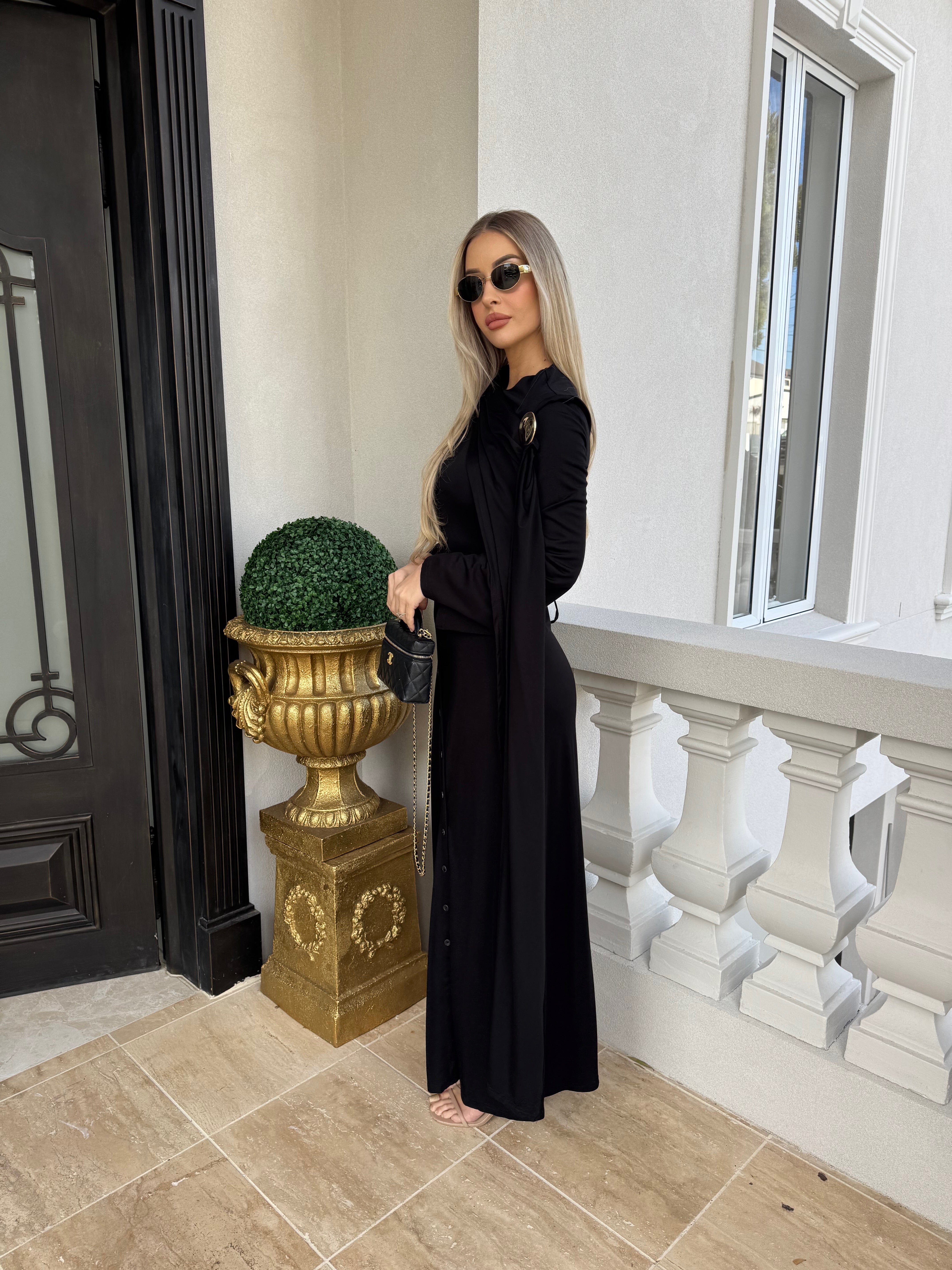 Mania scarf Dress