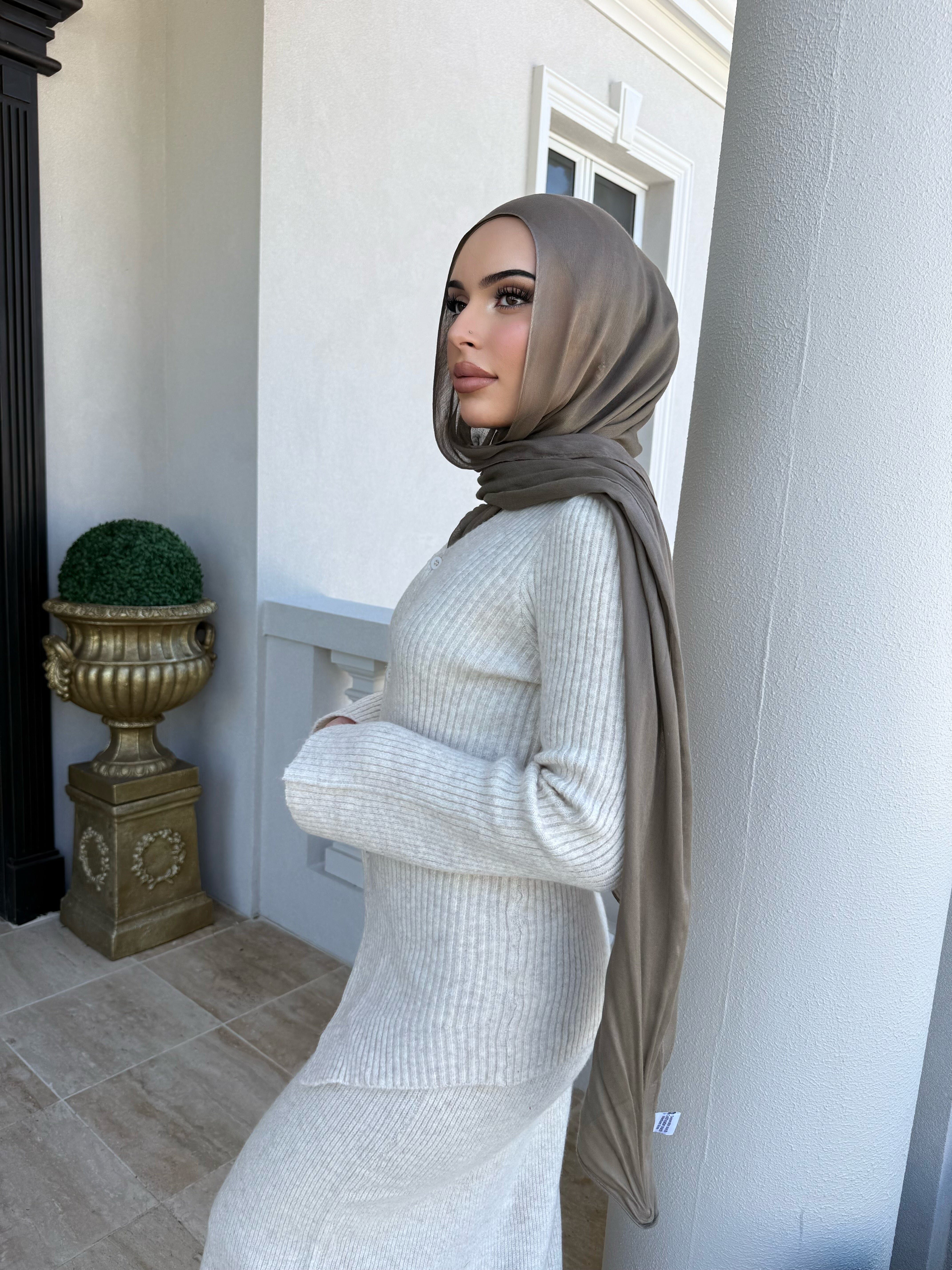Knit Cardi Skirt
