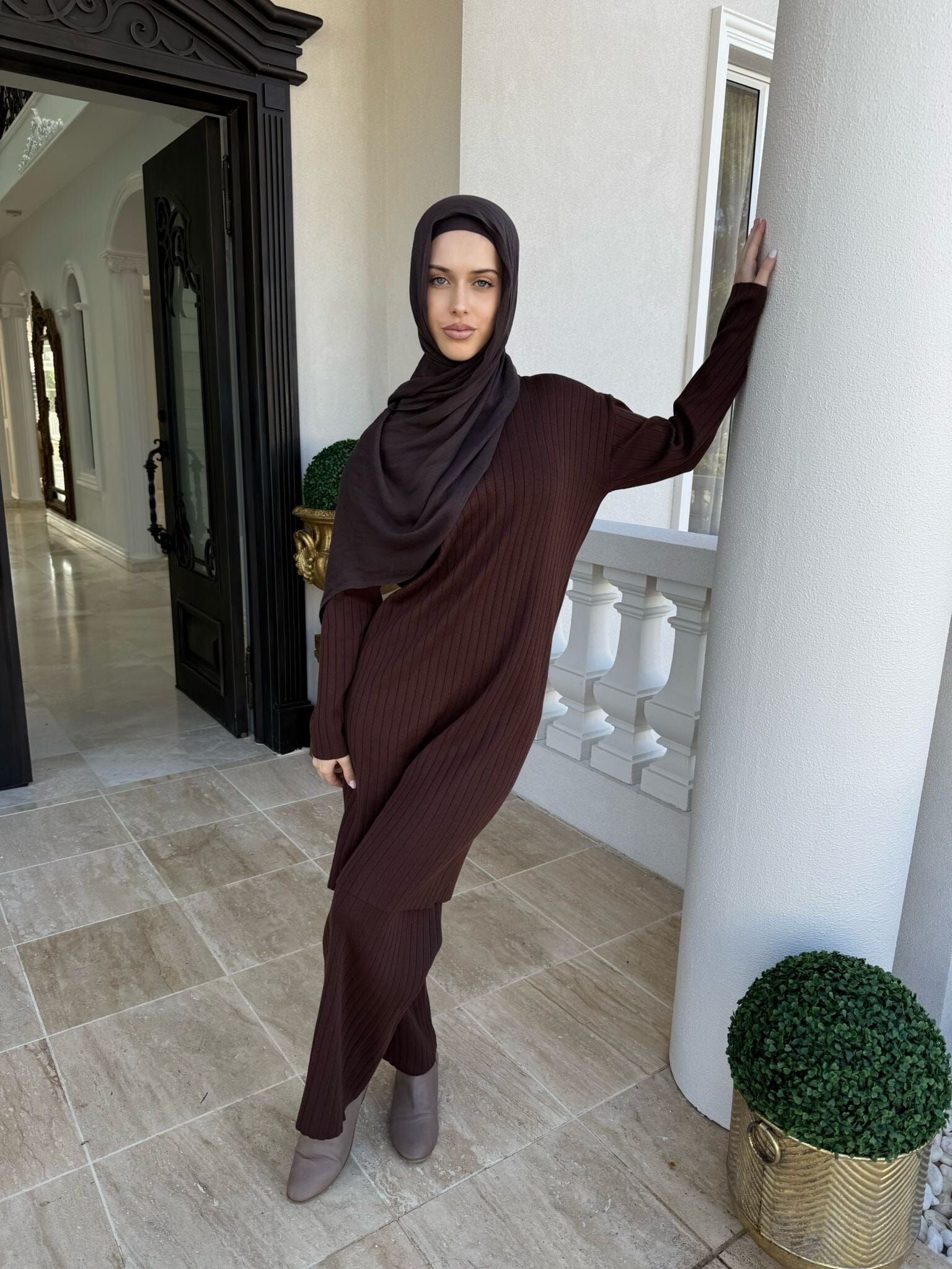 Long Knit Set