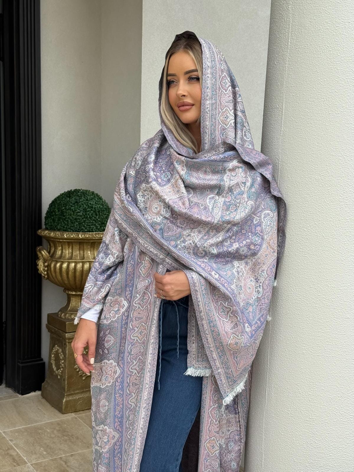 Ink Pashmina Set