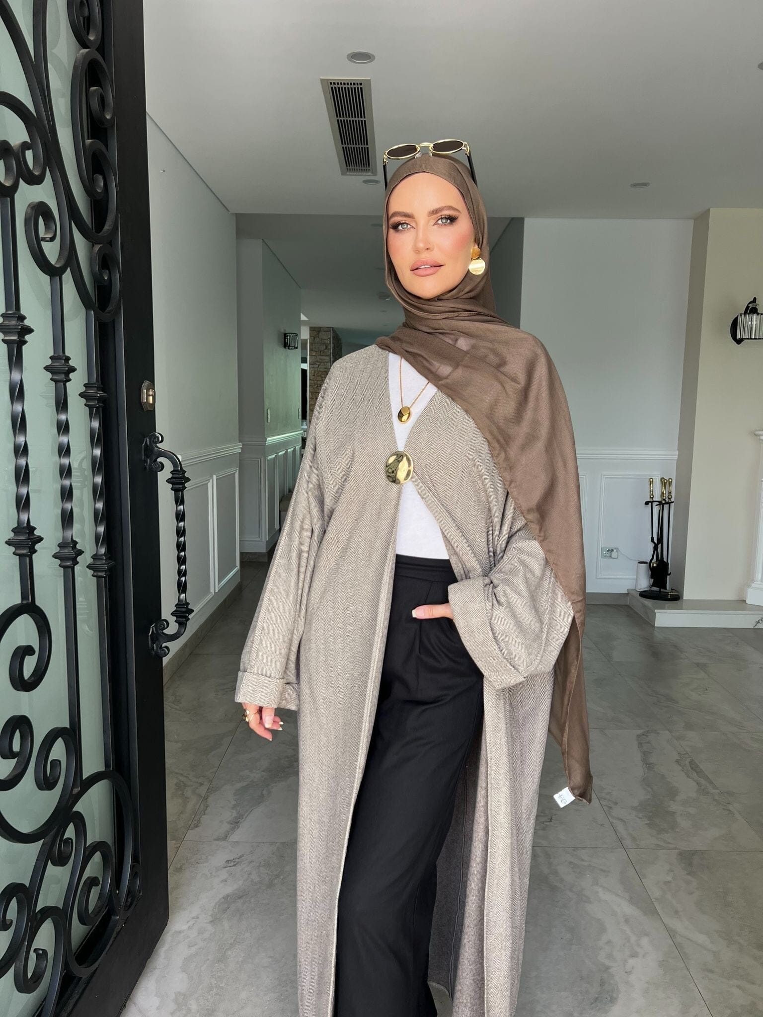 Textured Abaya