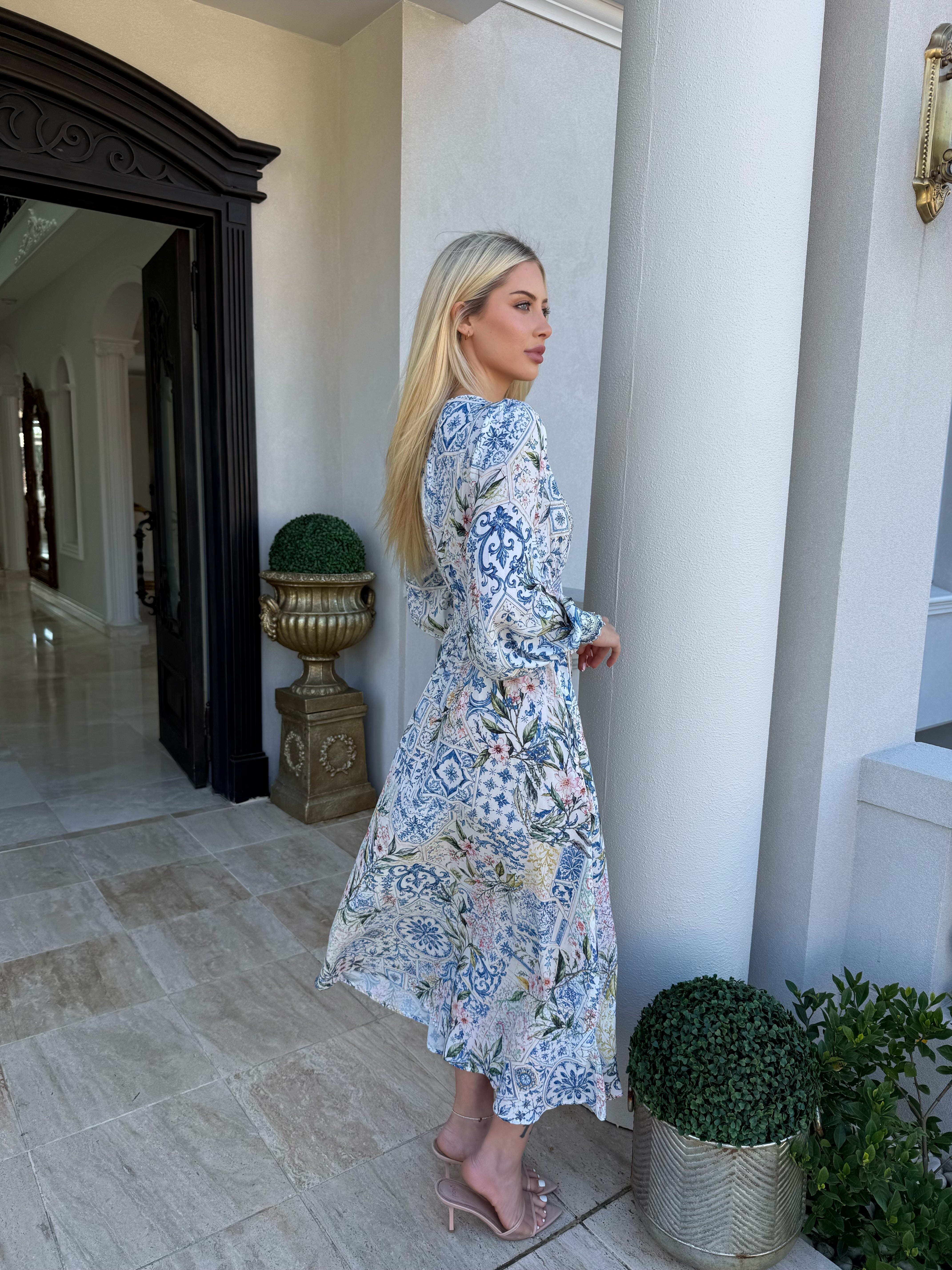 White Spark Dress