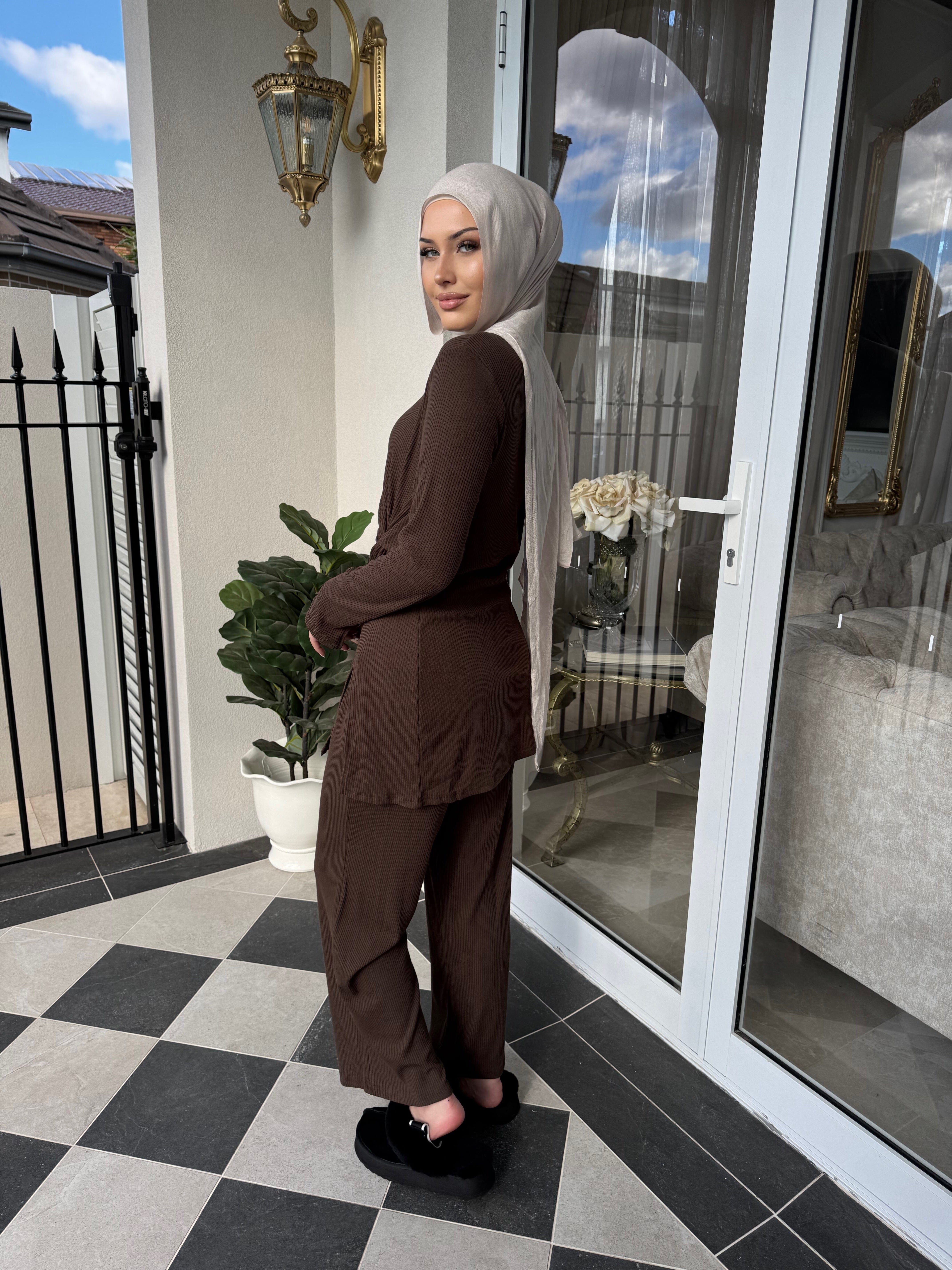 Twisted Ribbed Set