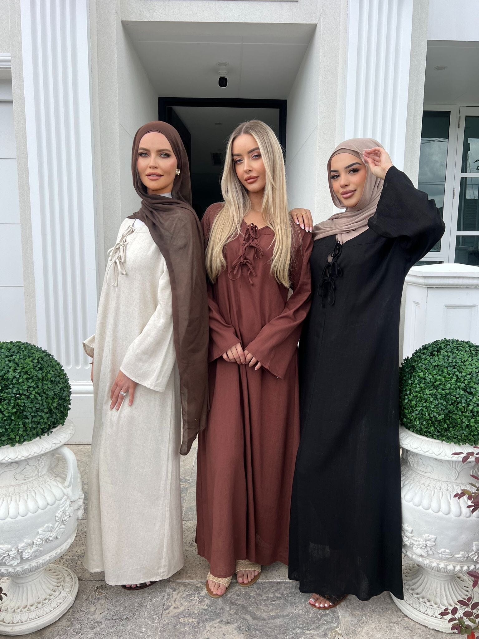 Bow Kaftan Abaya