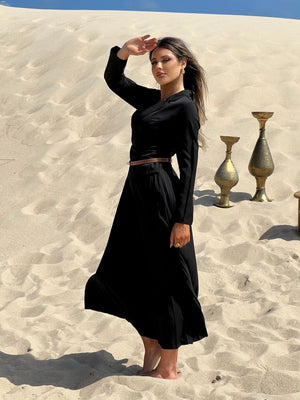 Al Sahara Pleated Dress