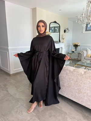 Batwing Satin Kaftan