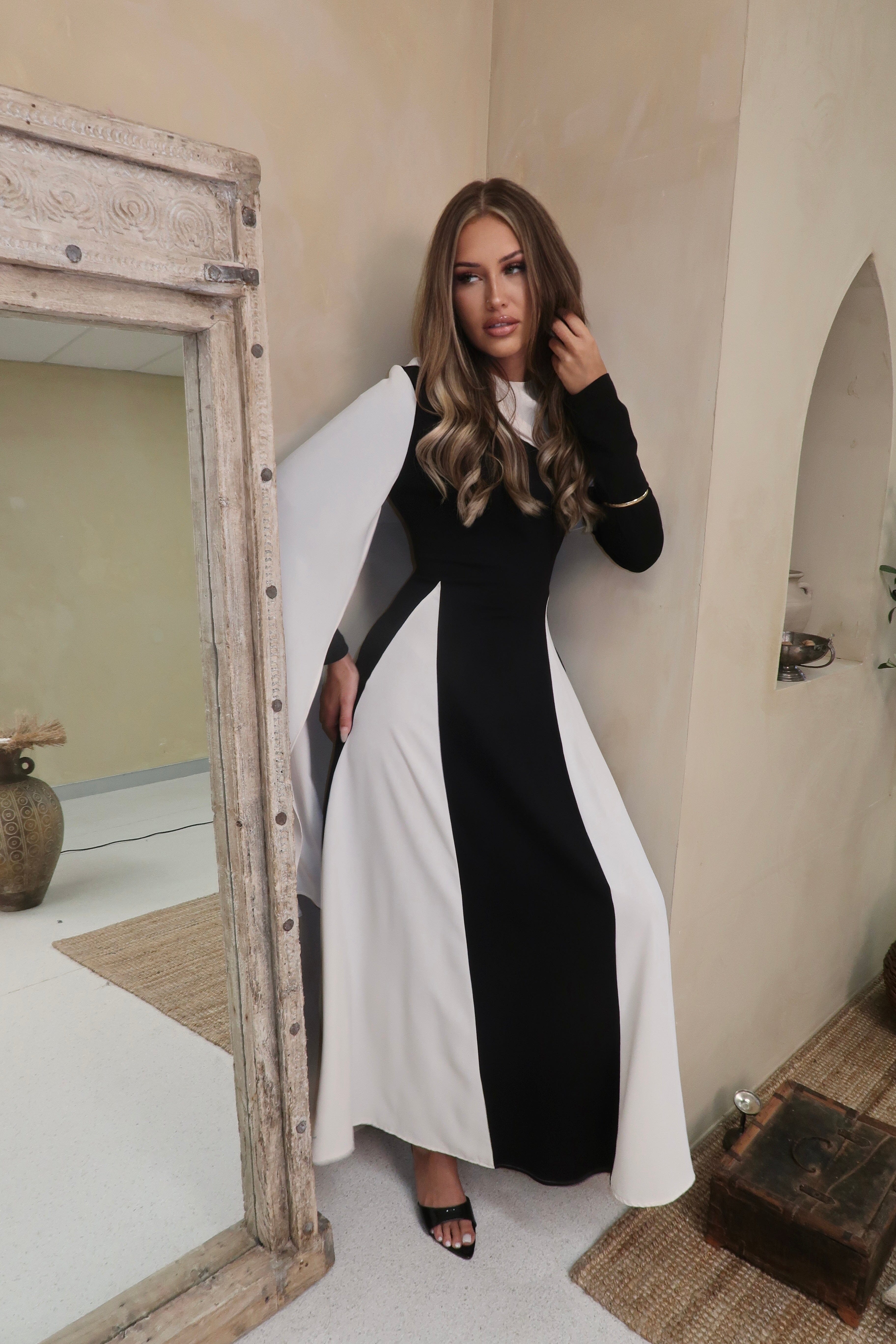 Layali Drape Dress