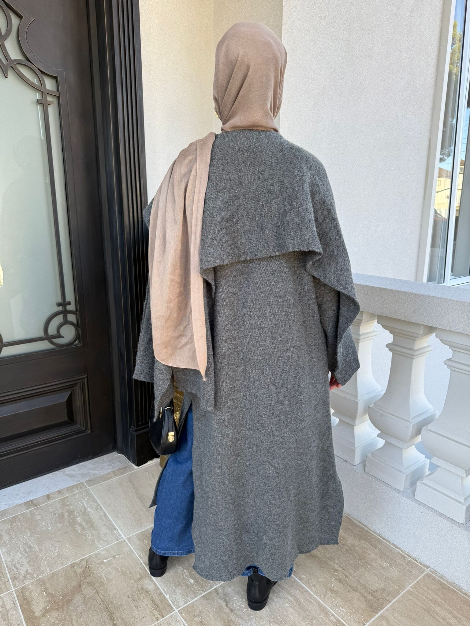 Scraf Poncho Coat