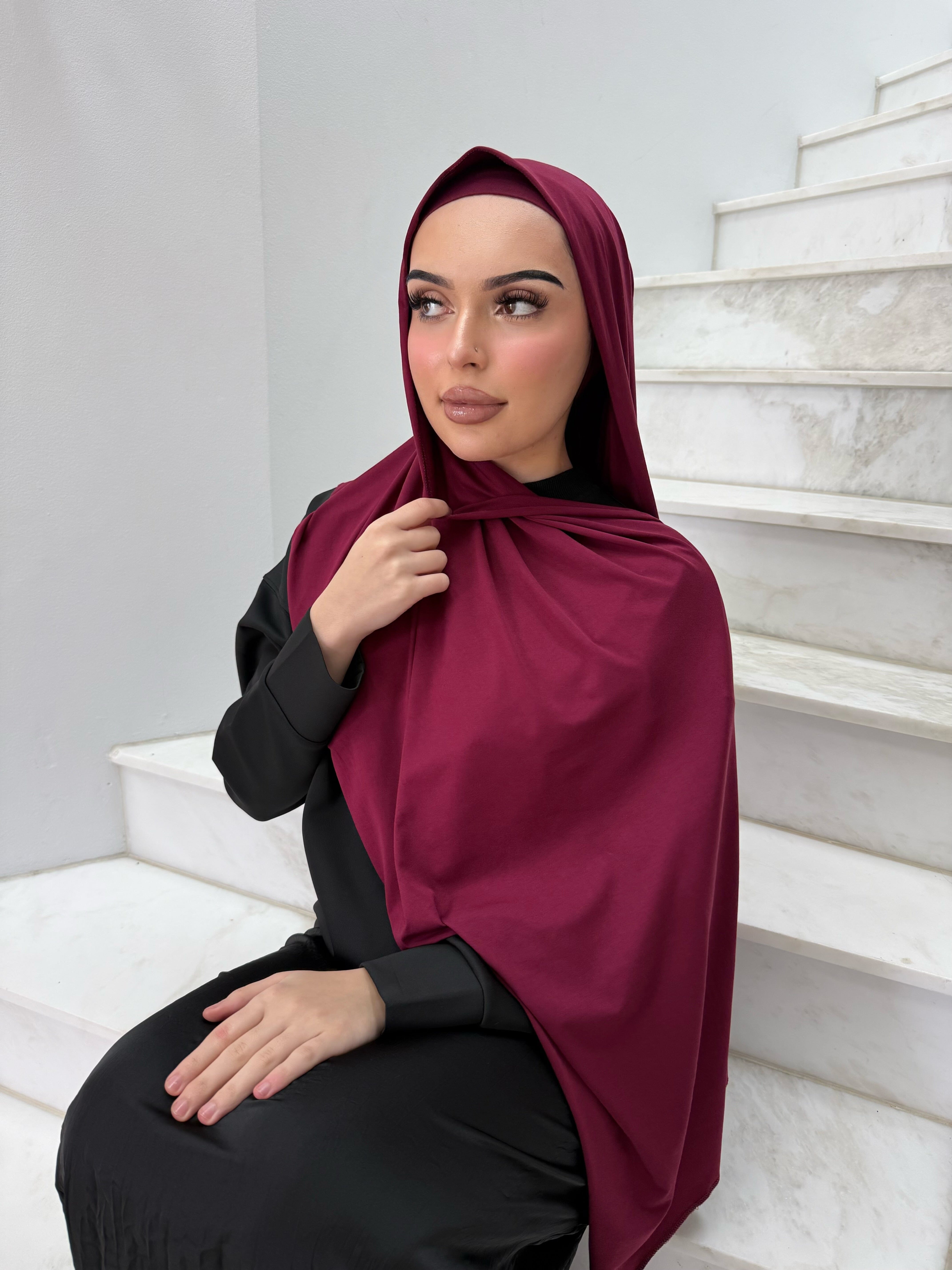 Plum Liquid Jeresy Set