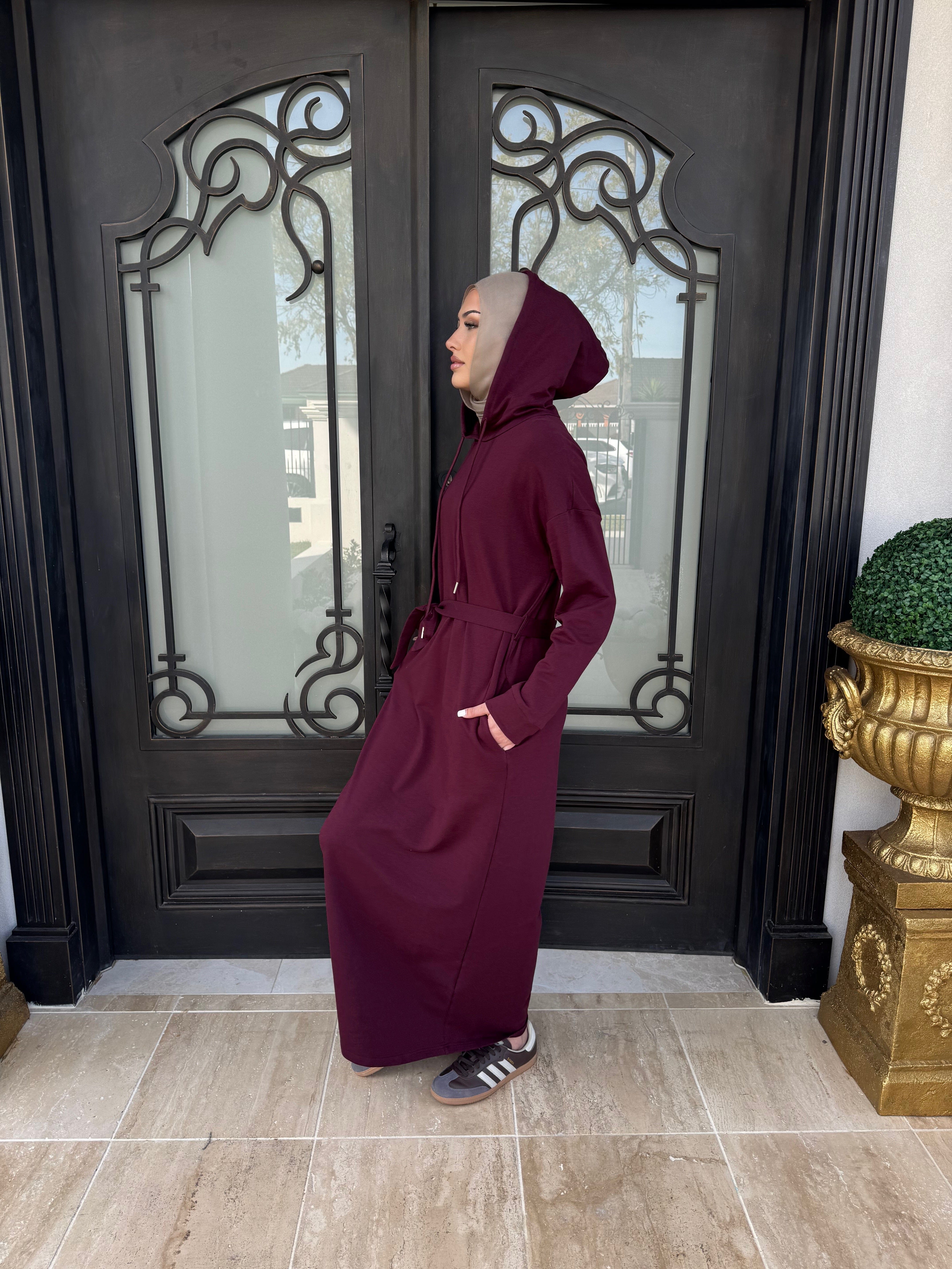 Hoodie Ponte Abaya