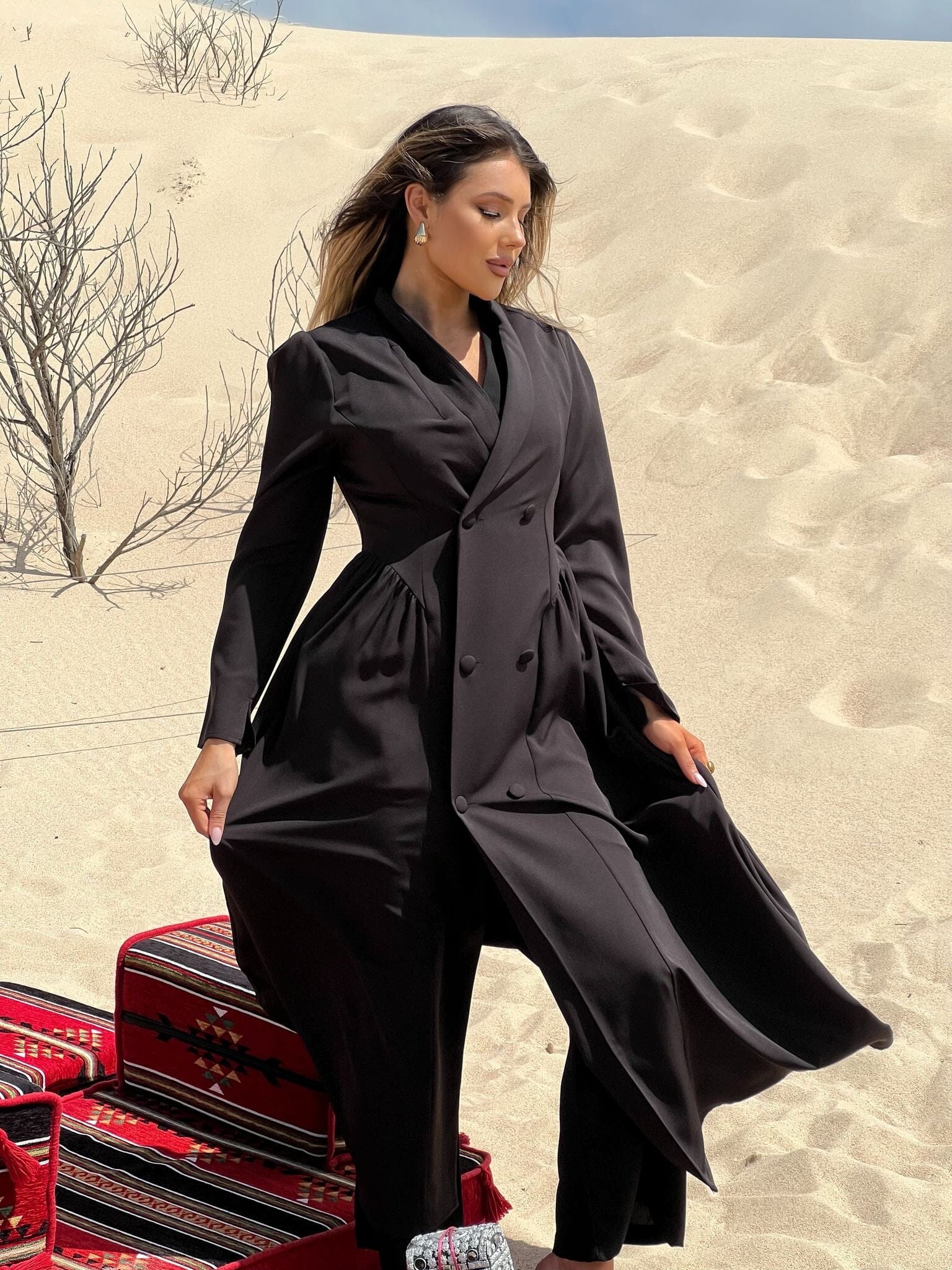 Al Sahara Elegance Dress/Cape